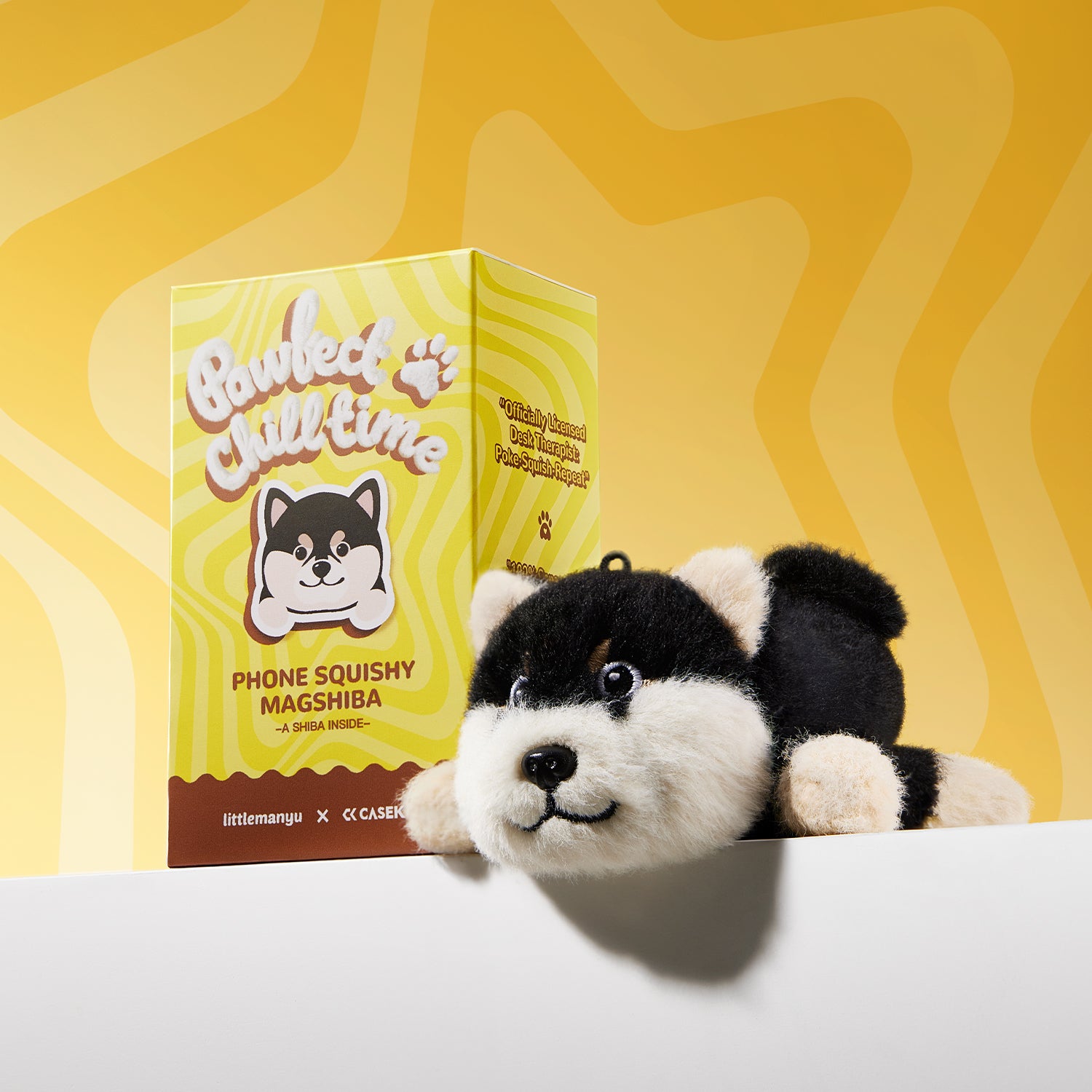Collab x Manyu Pawfect Chill Time Magic Stand Pro Case Set for iPhone