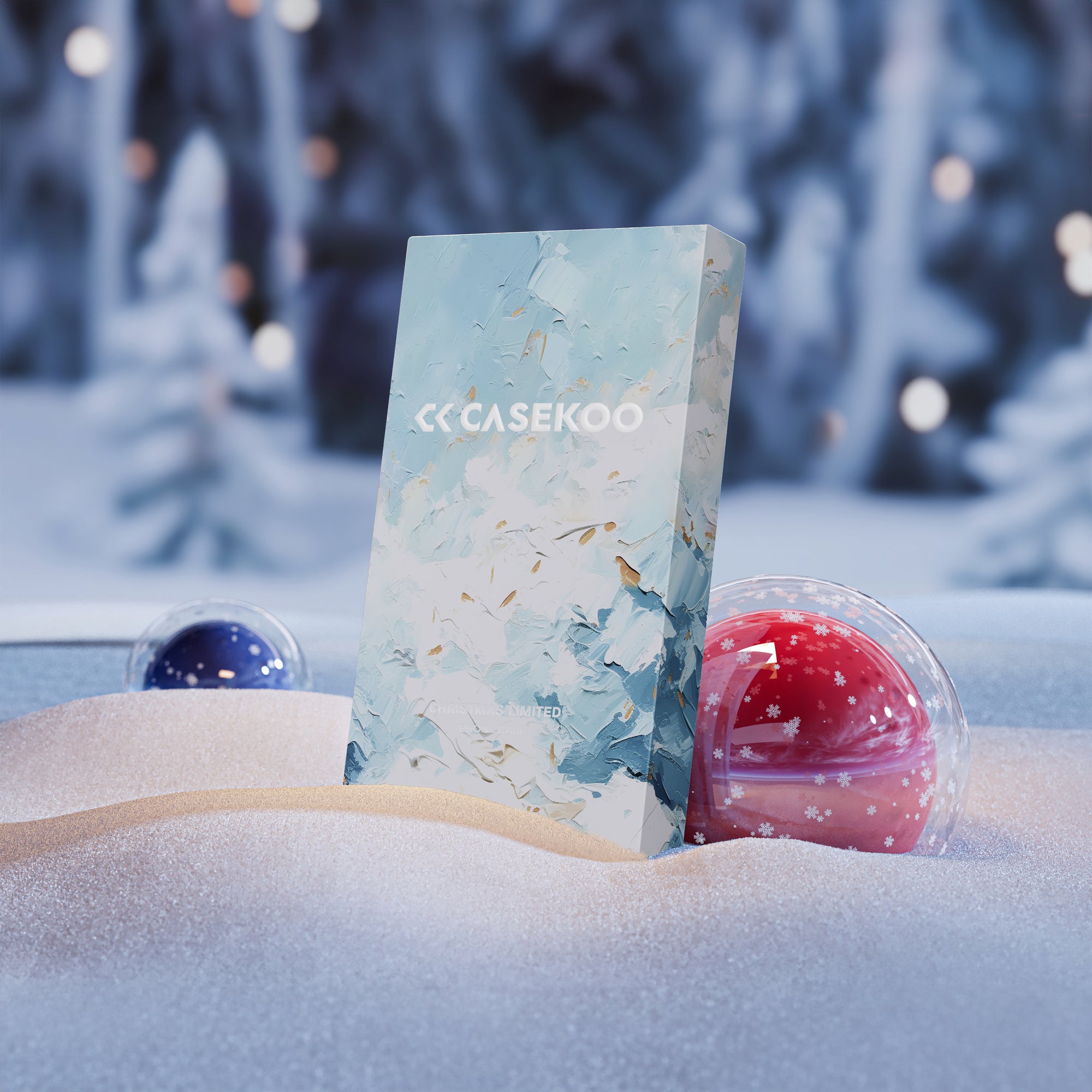 the gift package of christmas air cushion iphone case