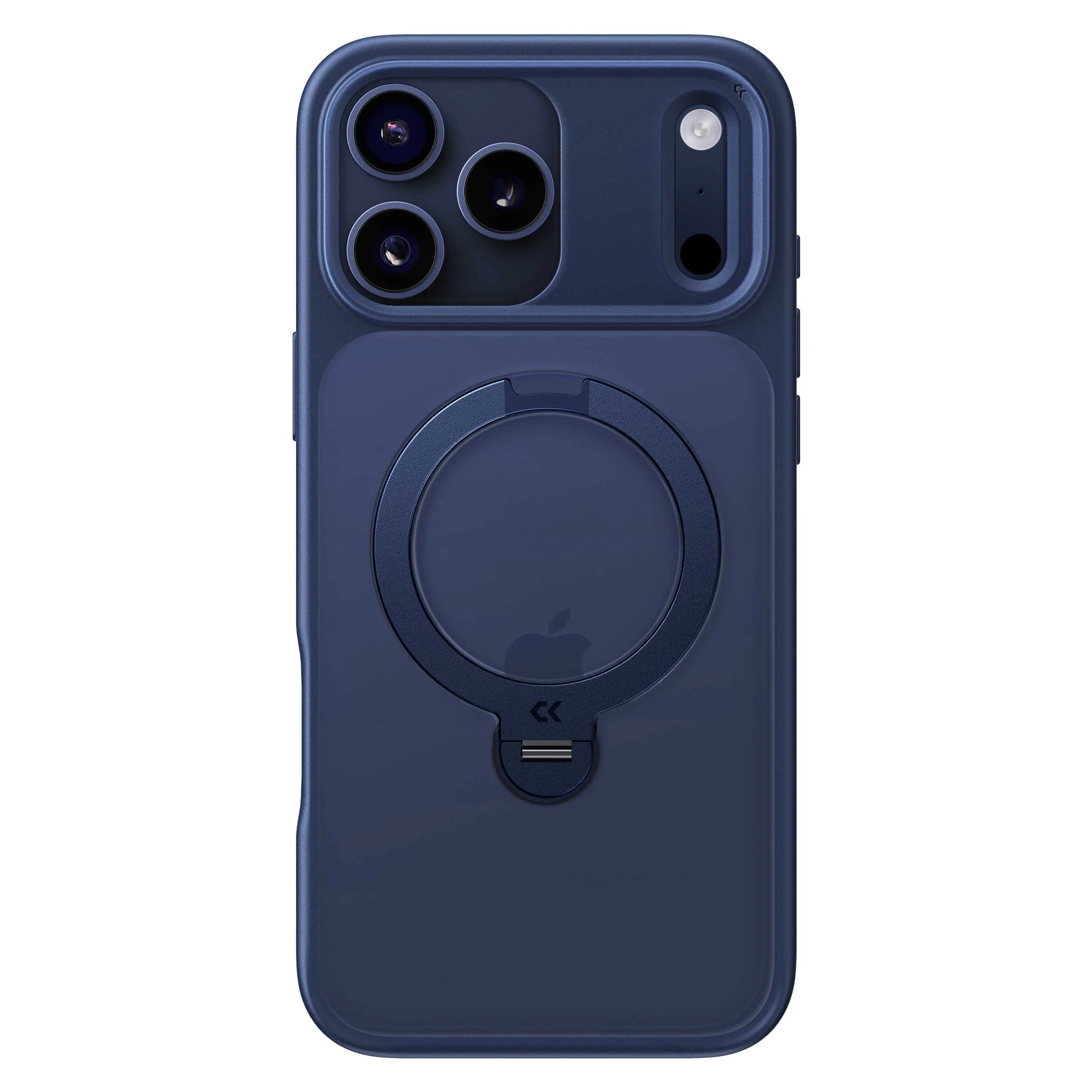 matte magic stand pro iphone 17 case navy blue