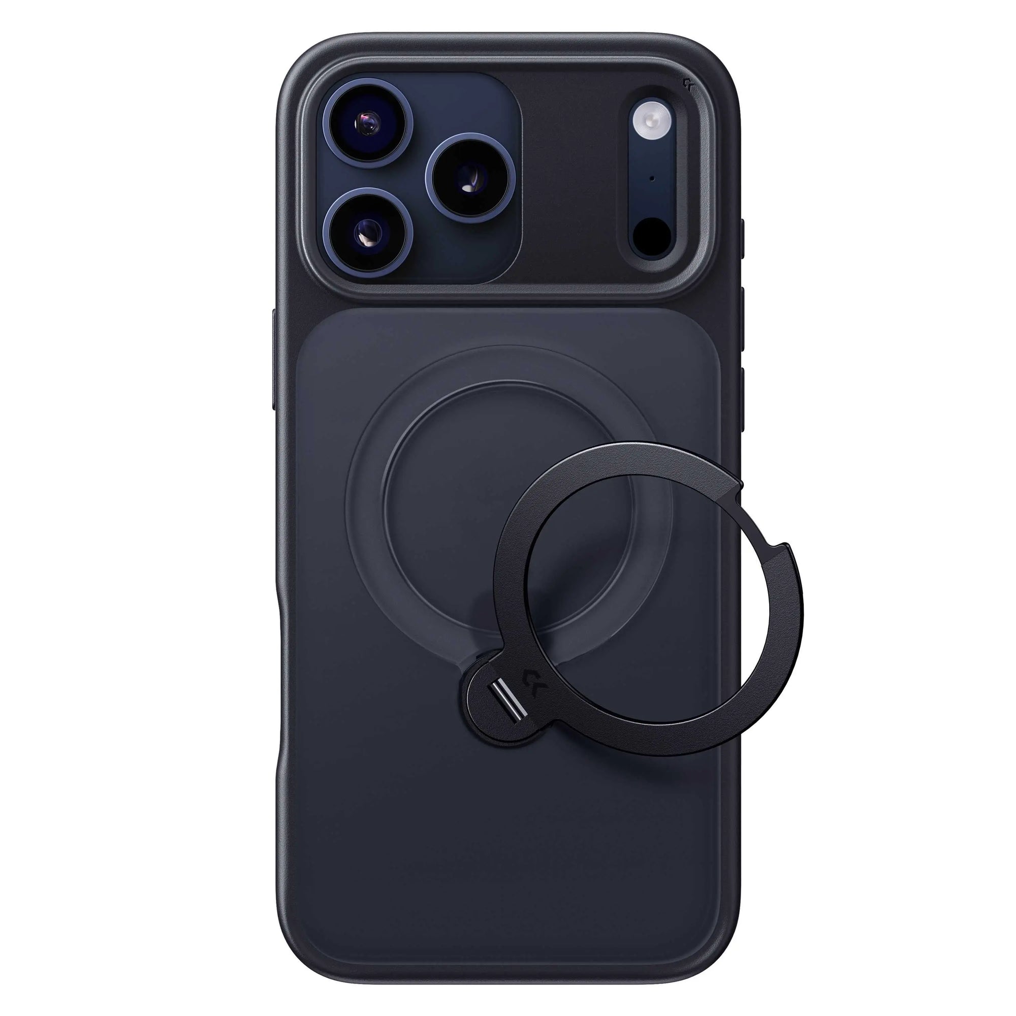 matte magic stand pro iphone 17 case dark blue