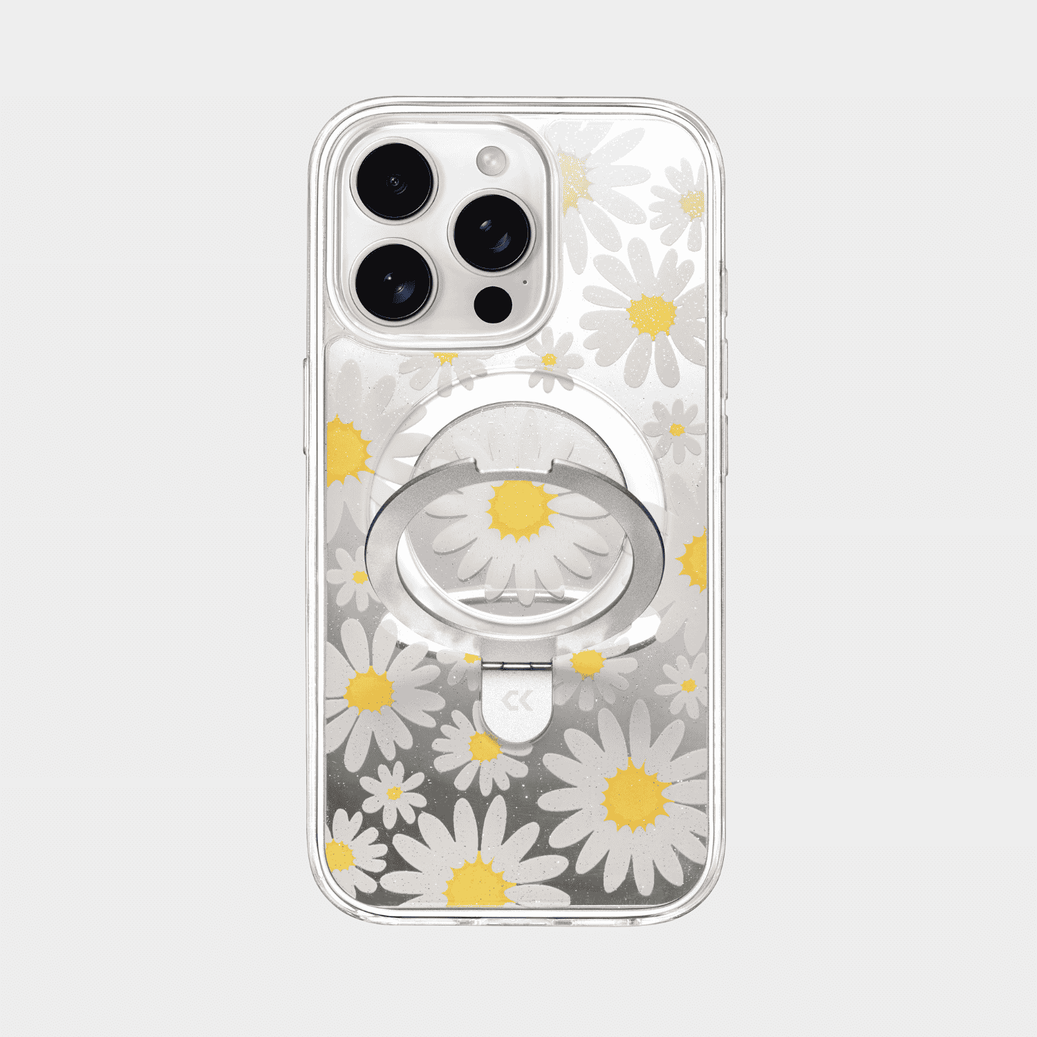 glitter daisy magic stand