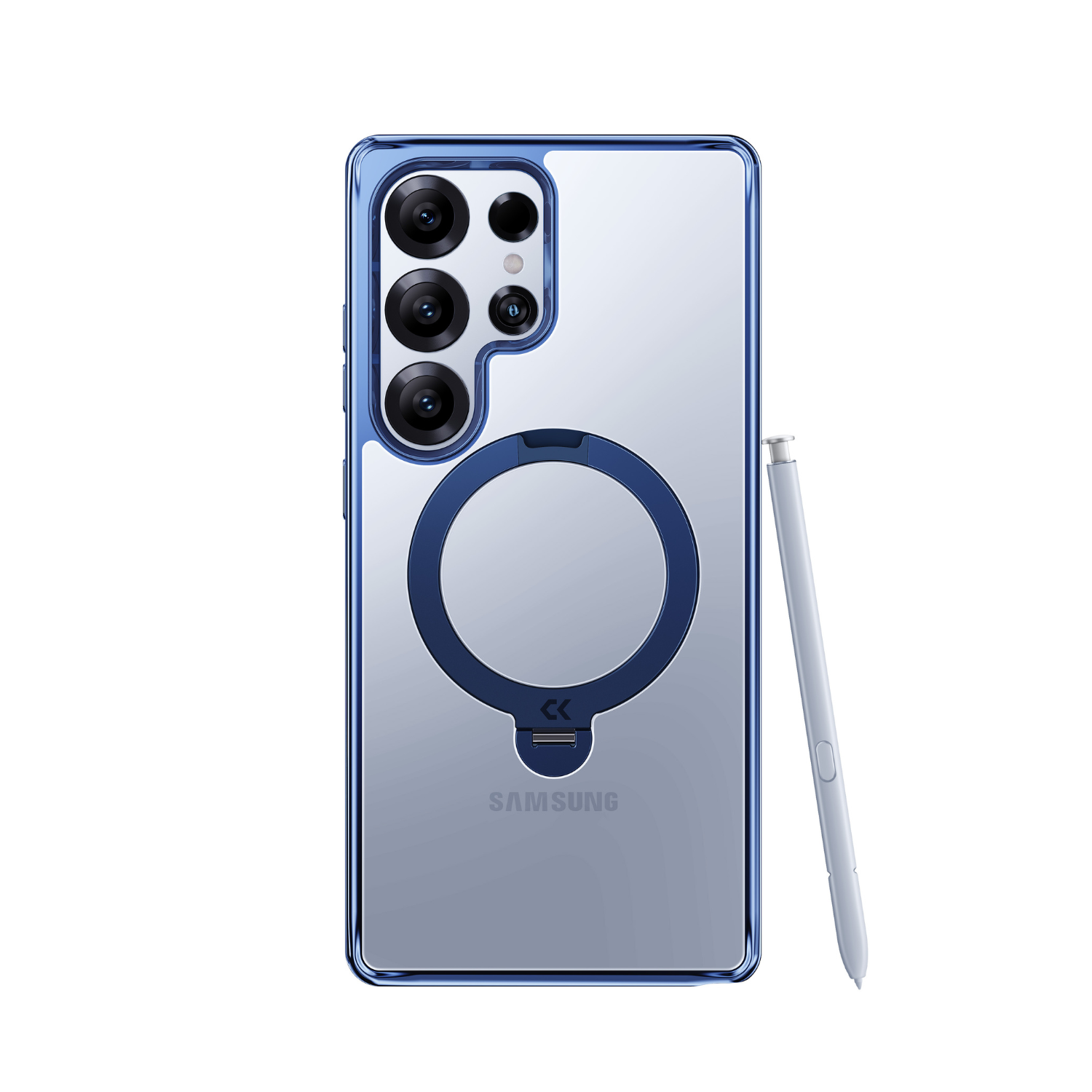 Samsung用チタン製マジックスタンドプロケース