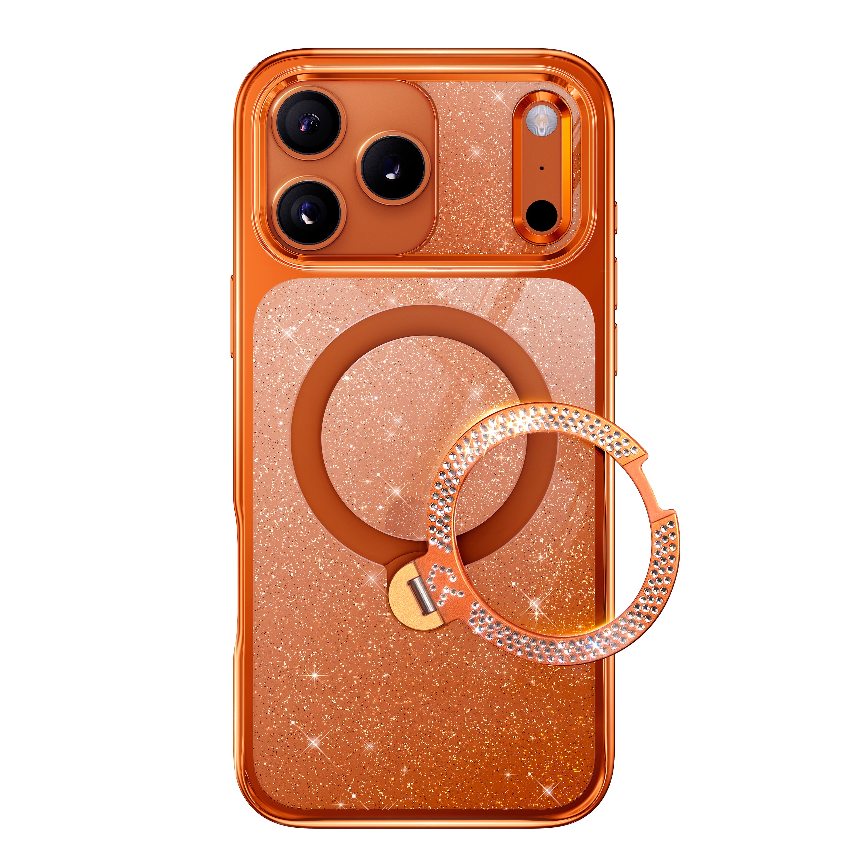 titanium magic stand pro swarovski crystal-inlayed