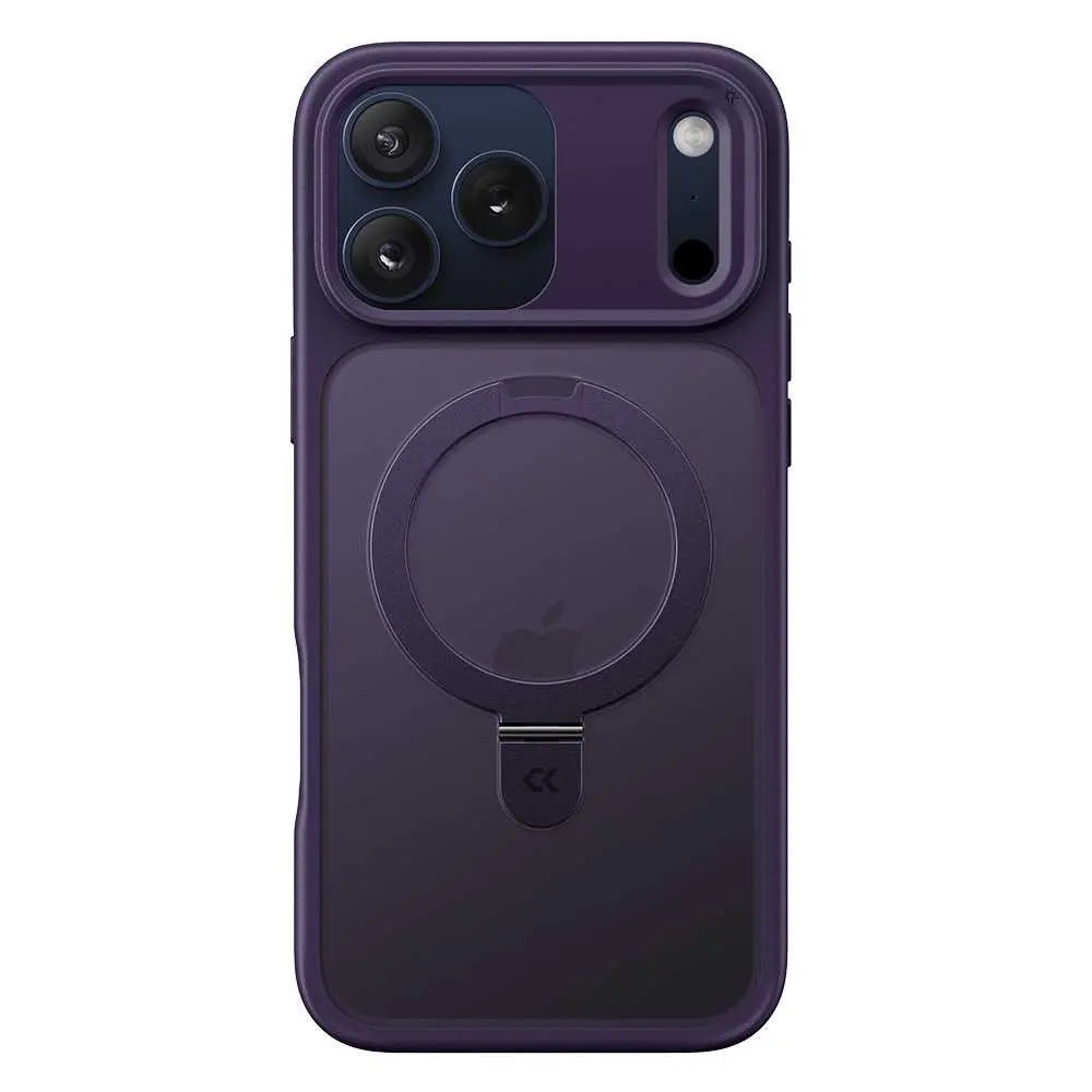 matte magic stand iphone 17 case purple