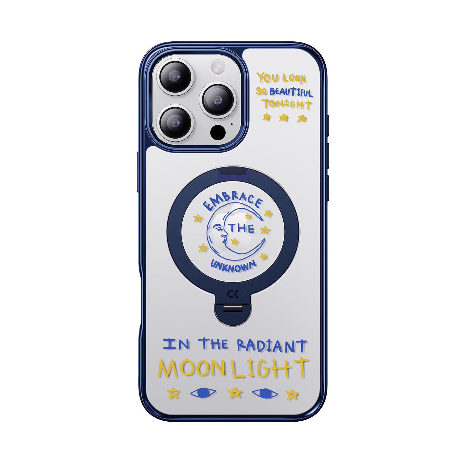 ArtCollab x Peter Midnight Moonlight チタン製 iPhone 用マジックスタンド プロケース