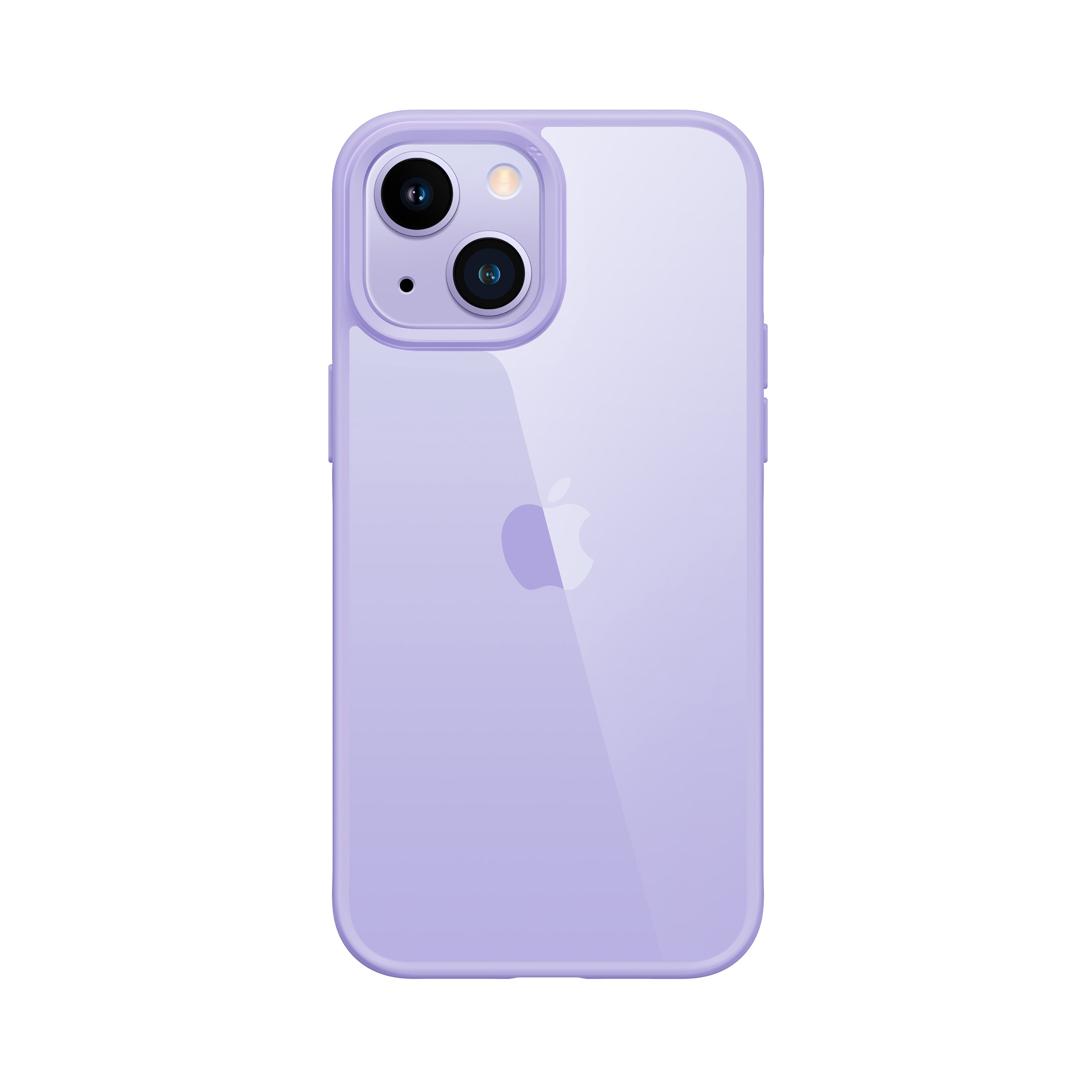 CASEKOO iPhone Transparent Anti-Yellowing Matte Finish Phone Case Shockproof and Wireless Charging Compatible - Clear Lock Matte Series CASEKOO