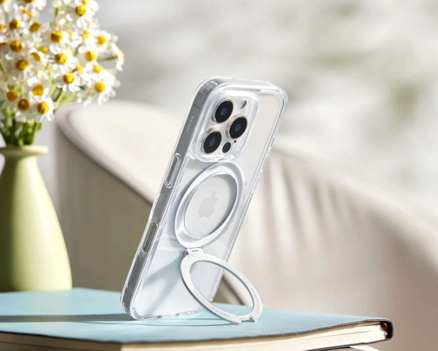 スタンド付きmagsafe対応ケース 