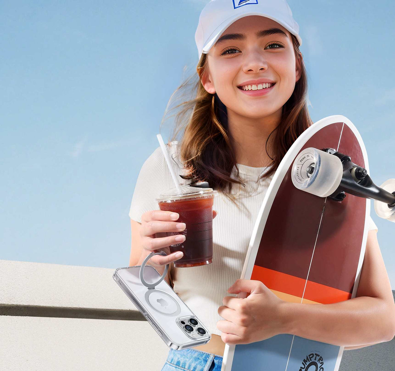 lightweight protective slim iphone case with textured grip