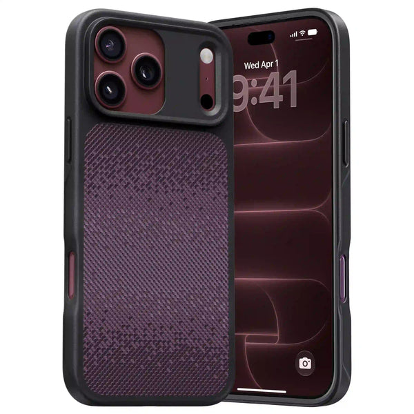 Burgundy-Textured