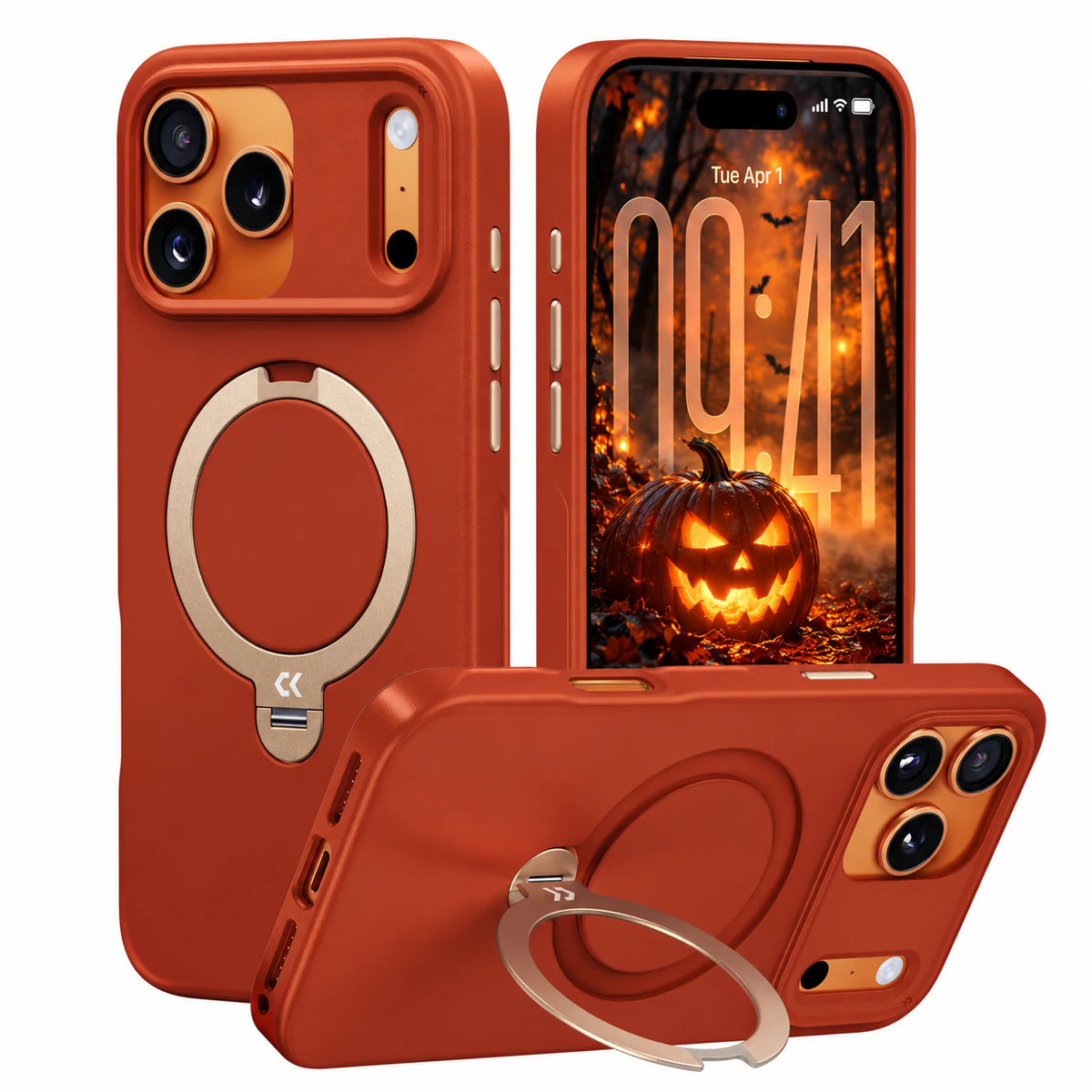 CASEKOO StandKOO Frost ケース｜コントラストカラーデザイン