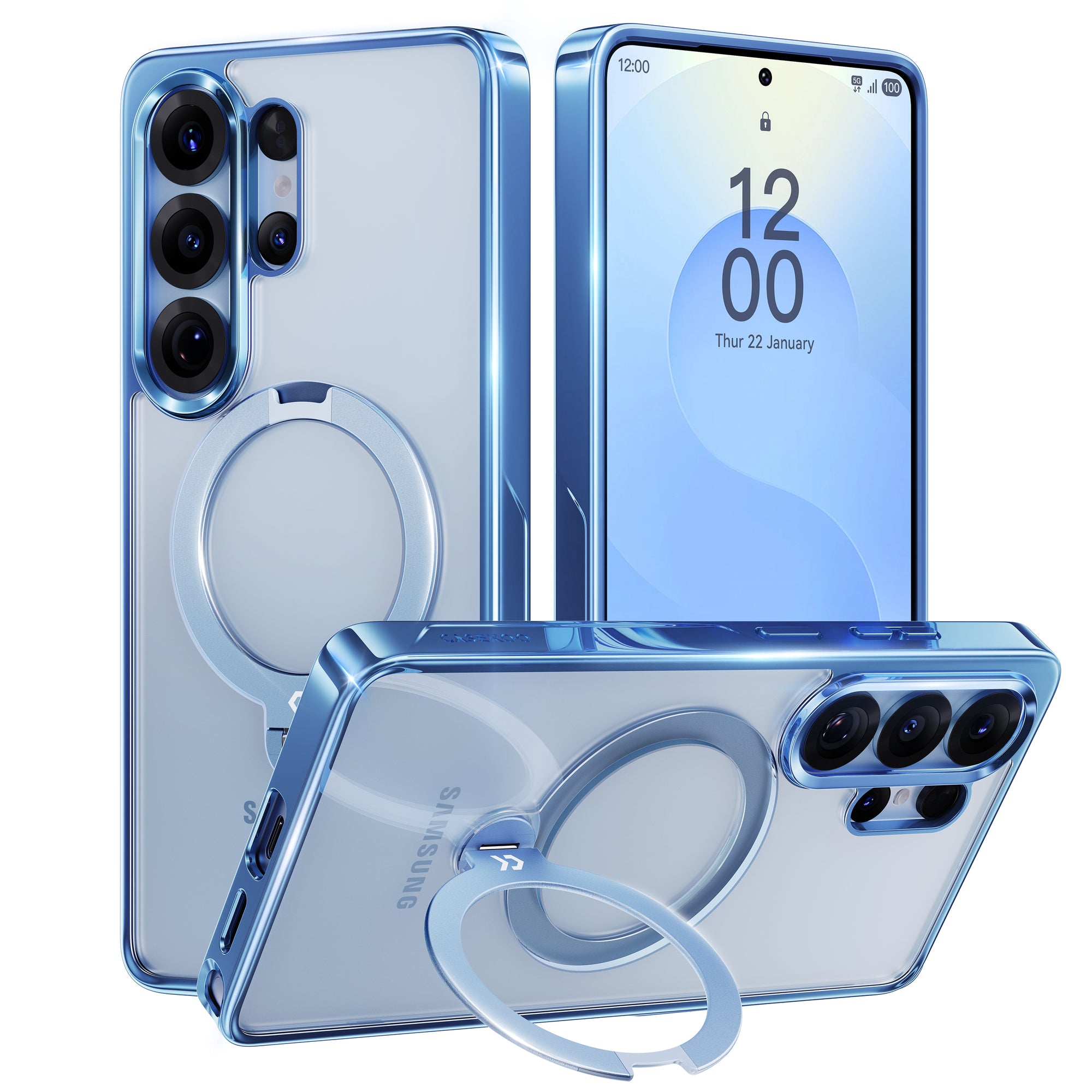 CASEKOO® Titanium Magic Stand Pro Phone Case for Samsung S26 Ultra