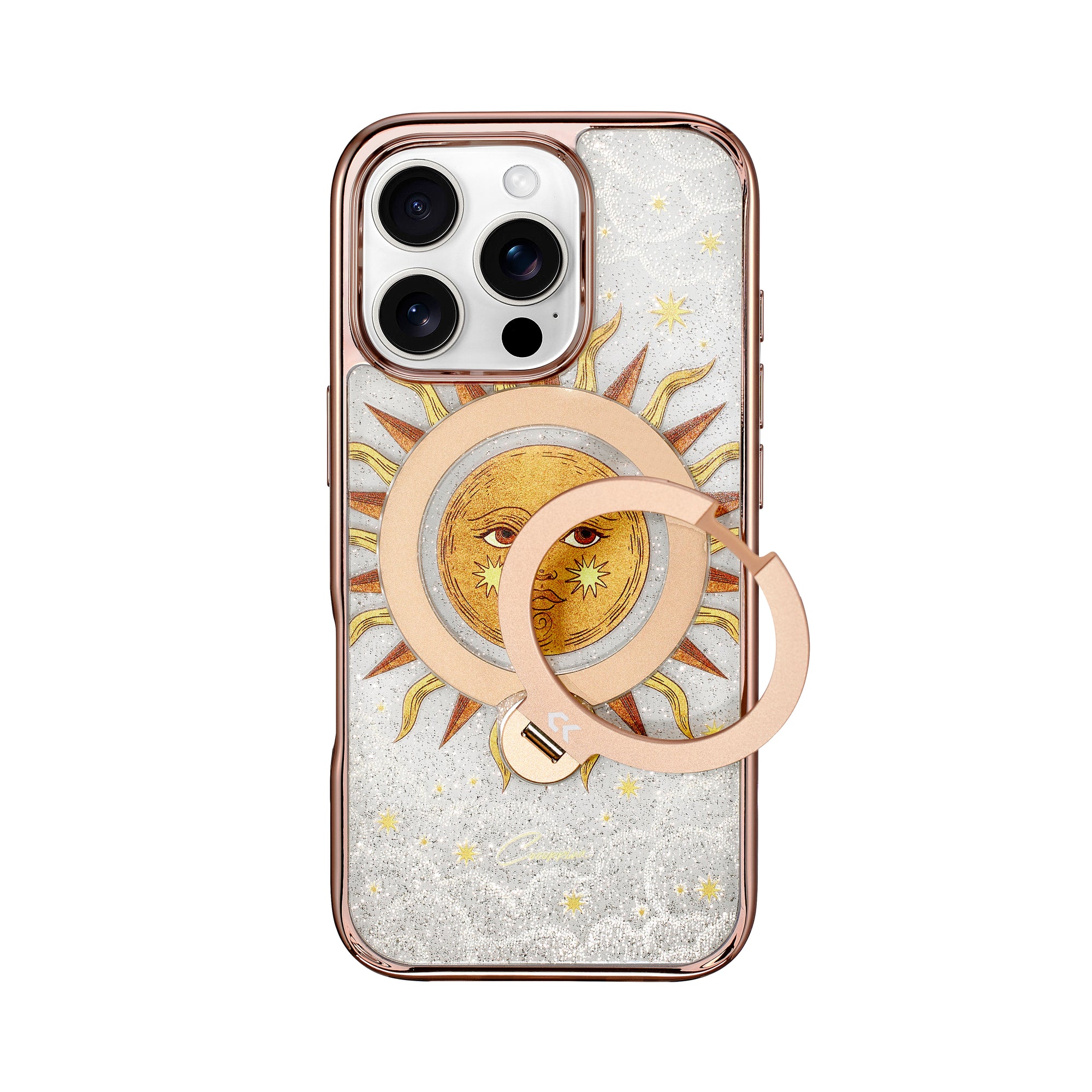 ArtCollab x COCORRINA Celene Titanium Magic Stand Pro Case for iPhone