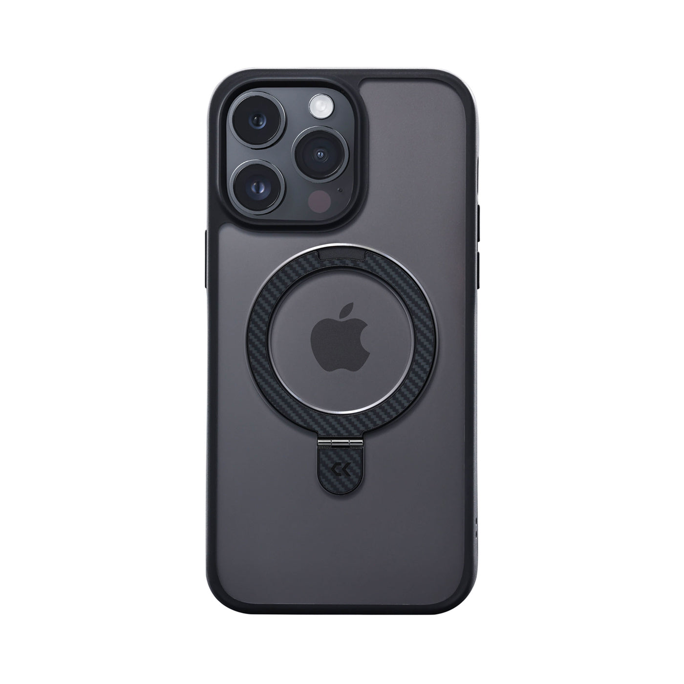 CASEKOO iPhone 耐久性のあるケブラー生地電話ケース、磁気キックスタンド内蔵、MagSafe 対応 - Striver シリーズ マジック スタンド バージョン