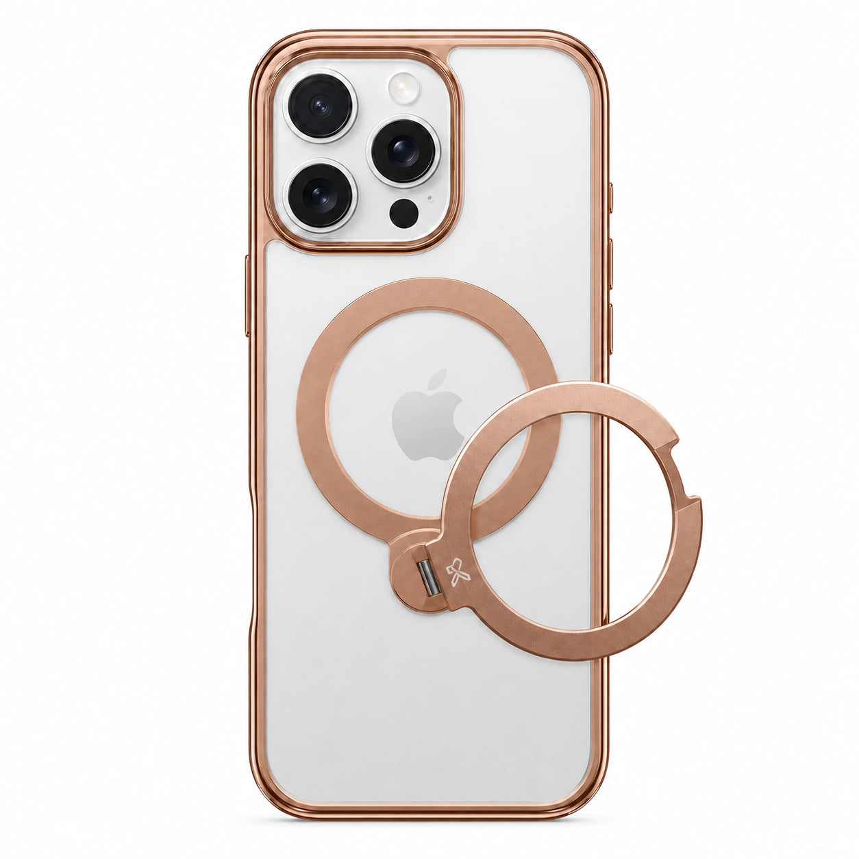 CASEKOO StandKOO Pro Halo Titanium Clear Case
