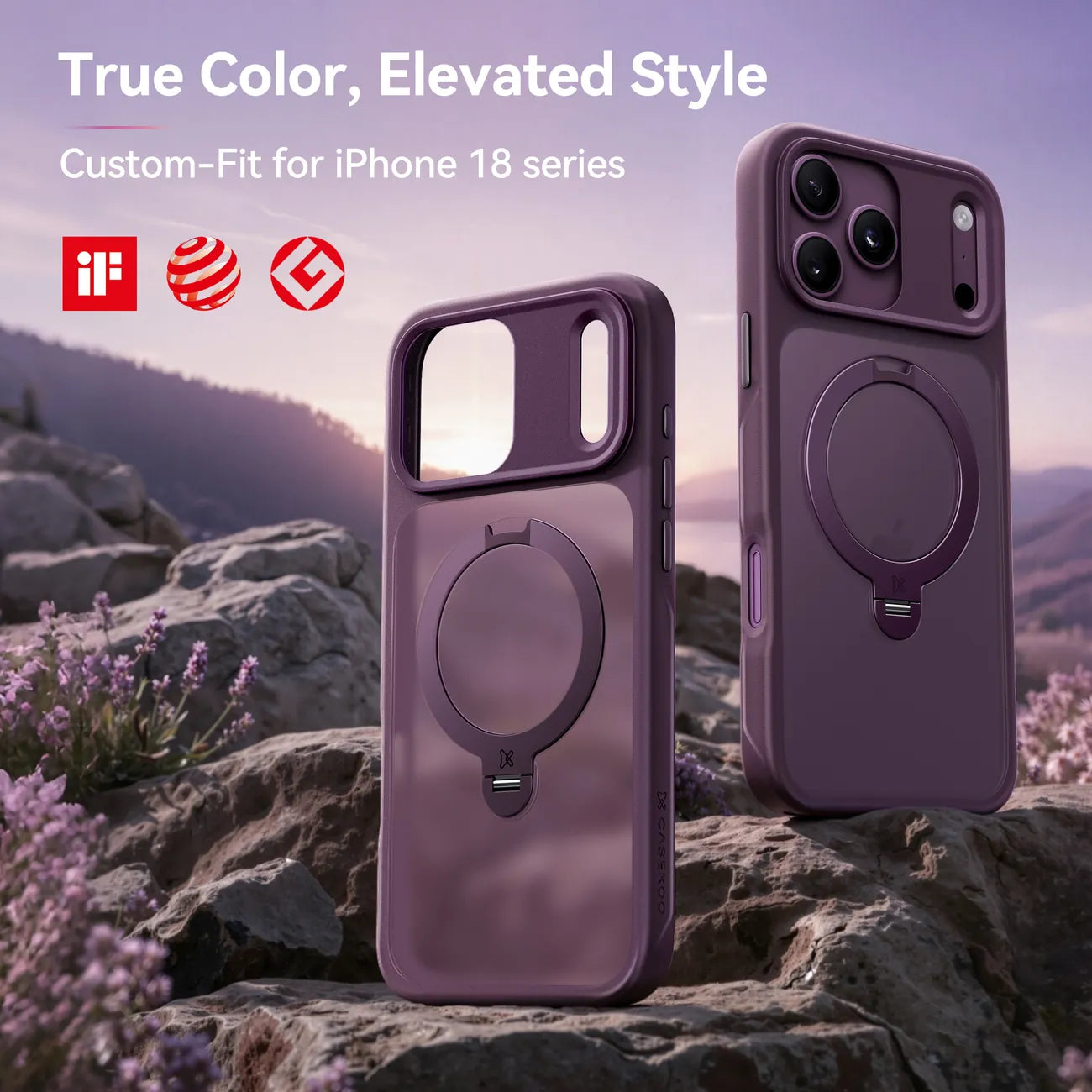 CASEKOO Frost Matte StandKOO Pro Case