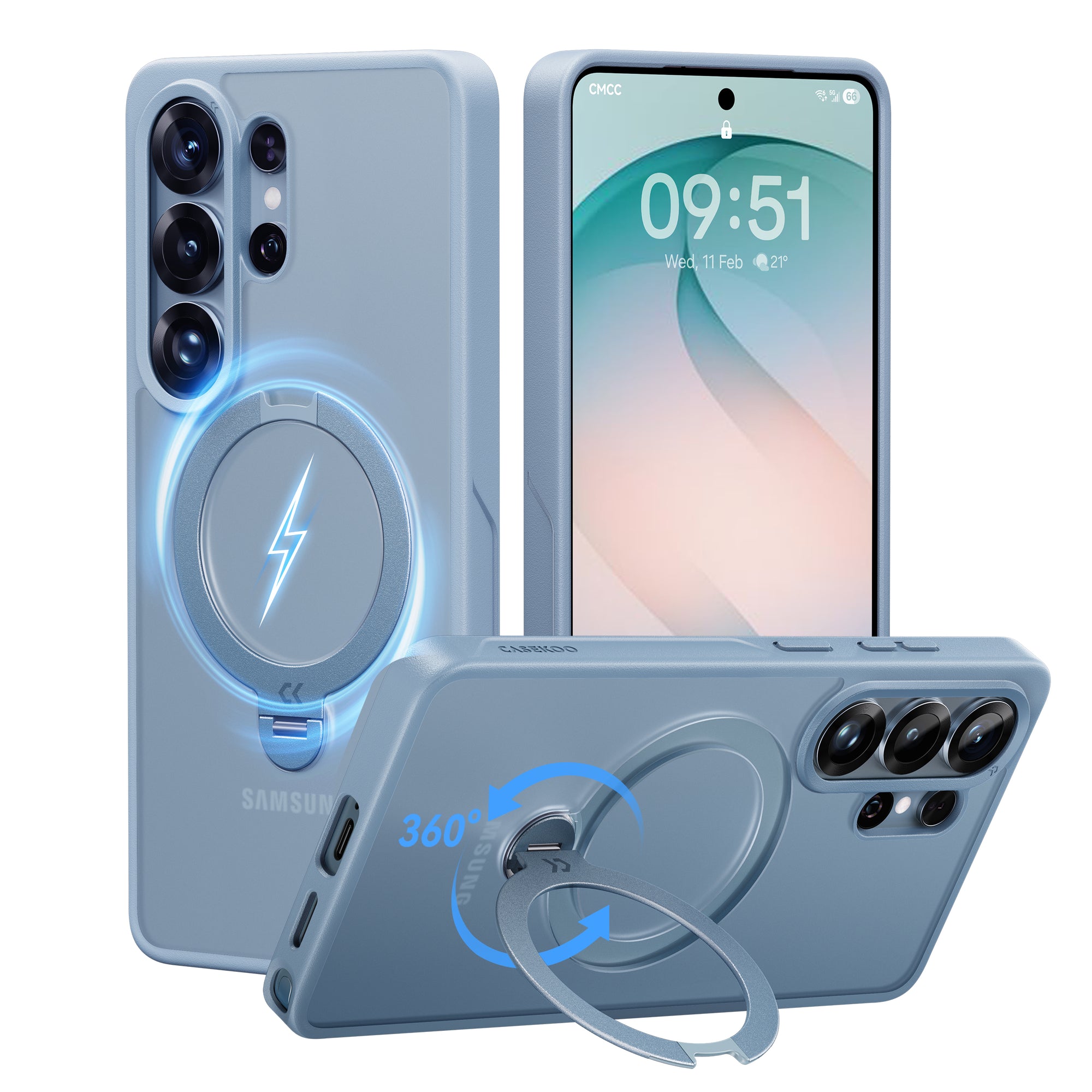 CASEKOO® Matte Magic Stand Pro Case for Samsung S26 Ultra