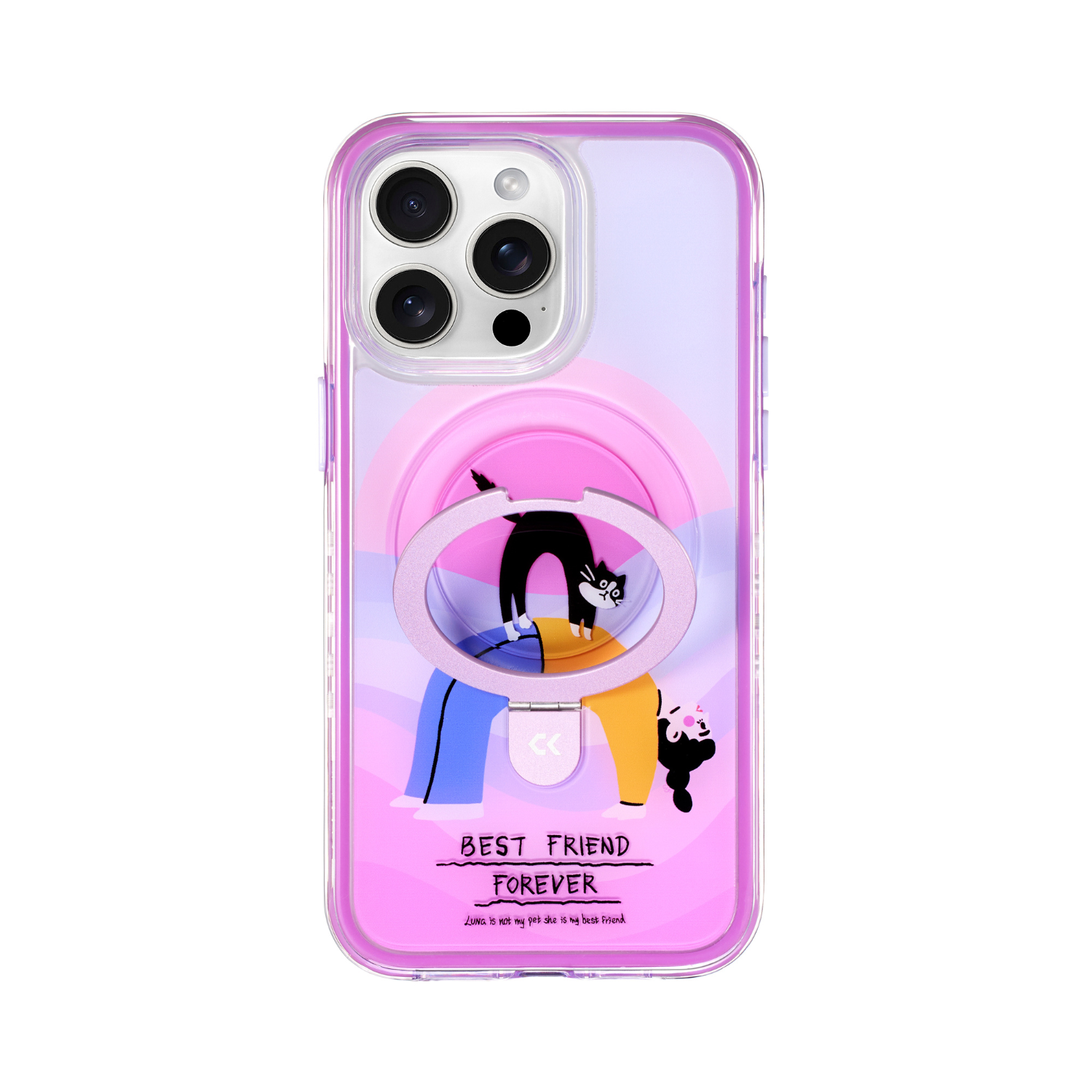 Play With Kitty Air Cushion Magic Stand Case