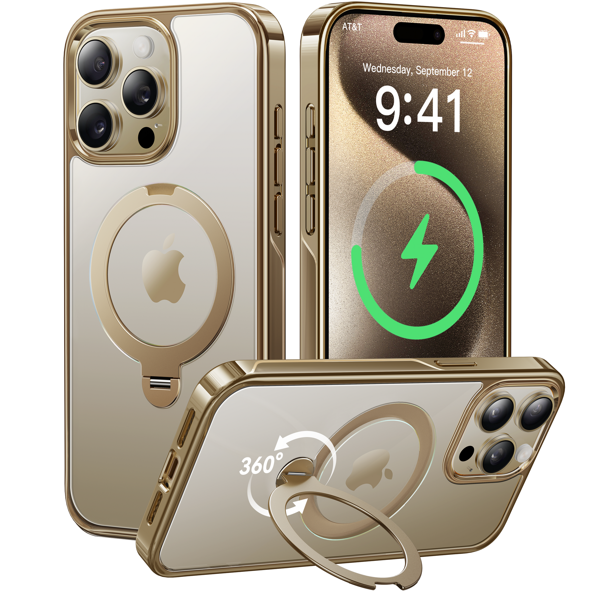CASEKOO StandKOO Halo Titanium Case