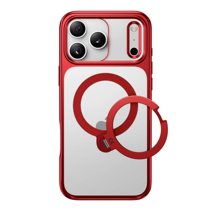 StandKOO Halo iPhone 17 Pro Max in Brilliant Red