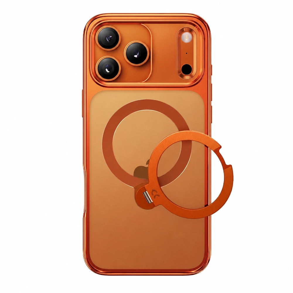iPhone 17 Pro Max用StandKOO Halo（ビビッドオレンジ）
