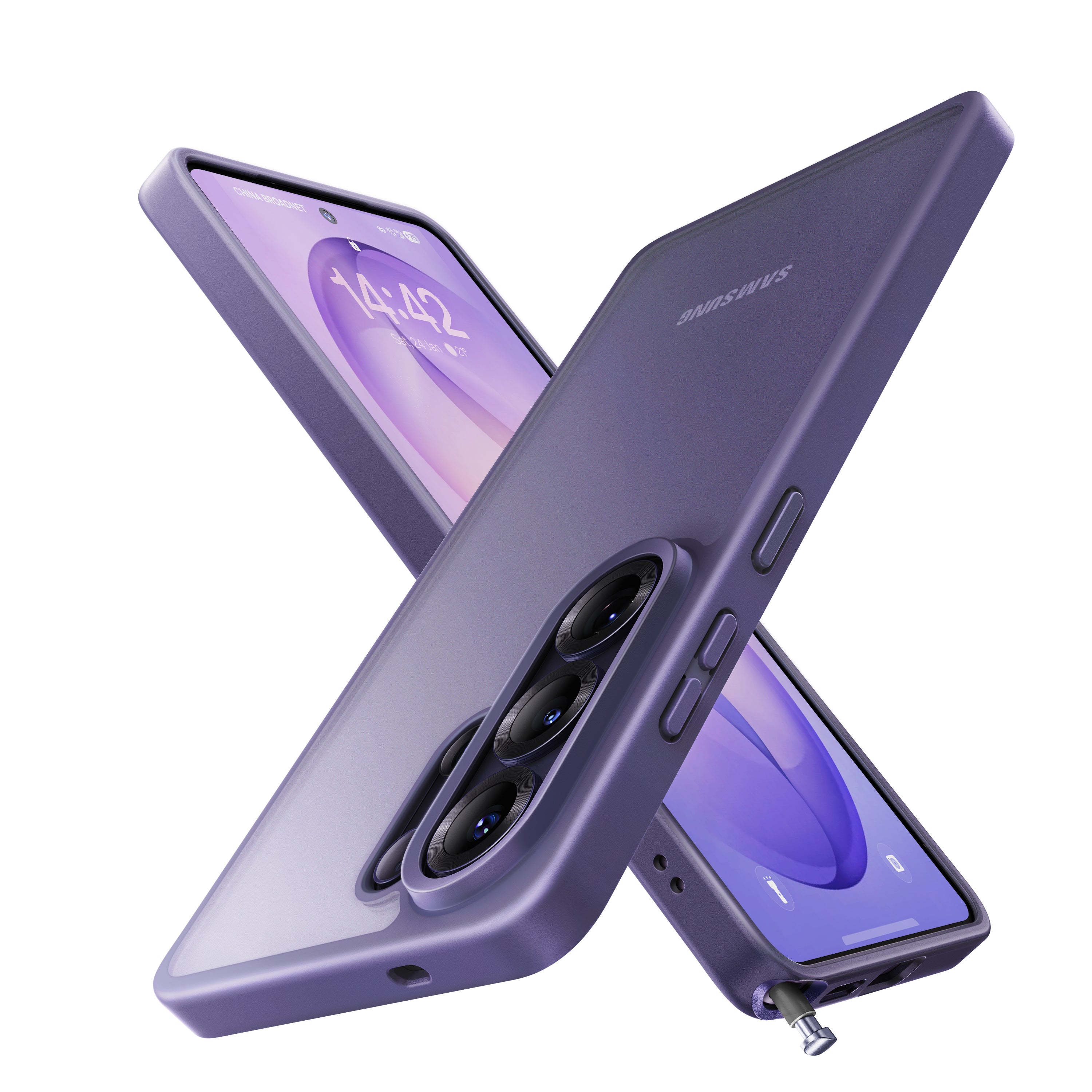 CASEKOO® マットベーシック Samsung S26 Ultra用 スマホケース