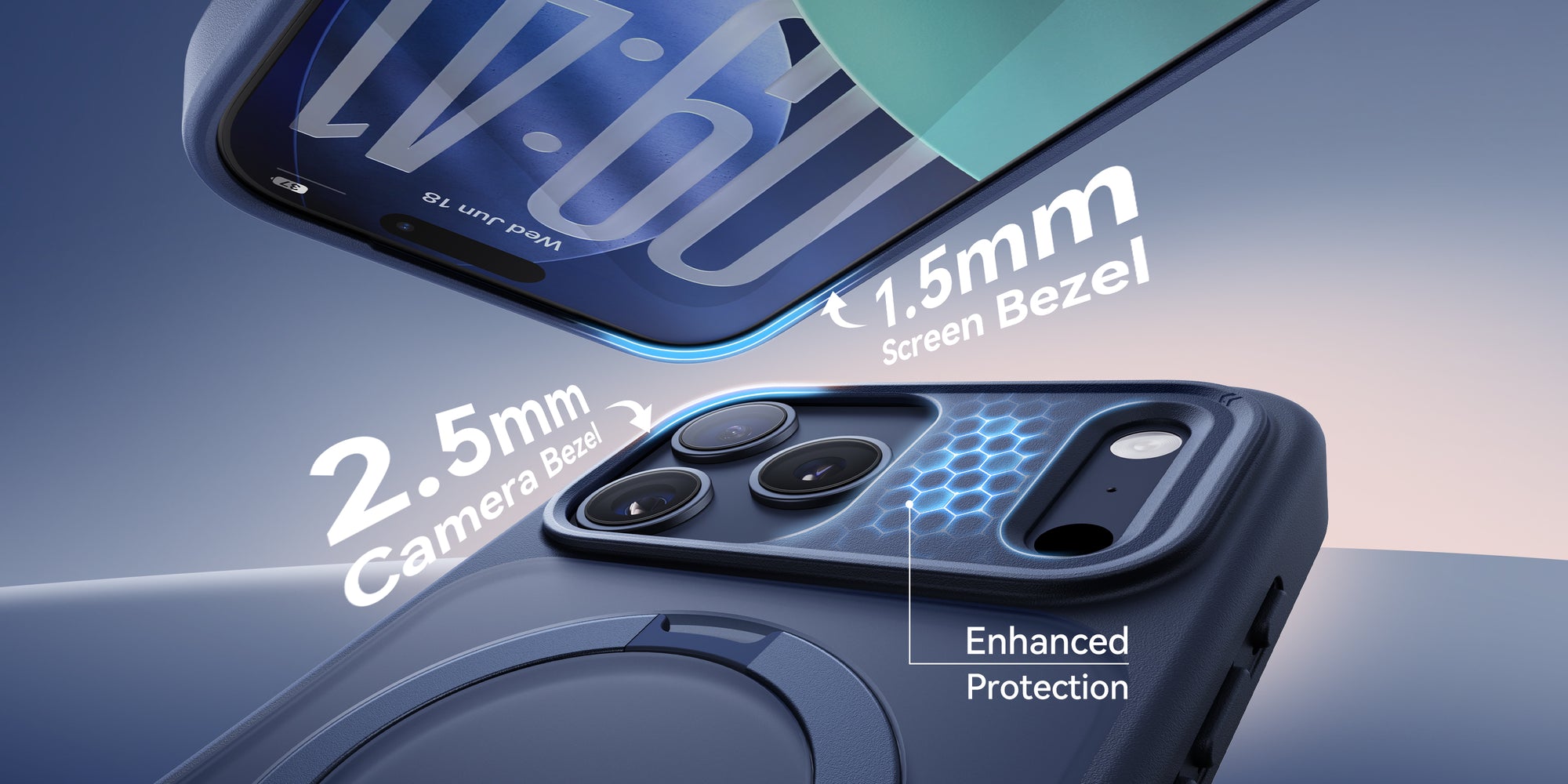 CASEKOO Matte Magic Stand Pro Case for iPhone series