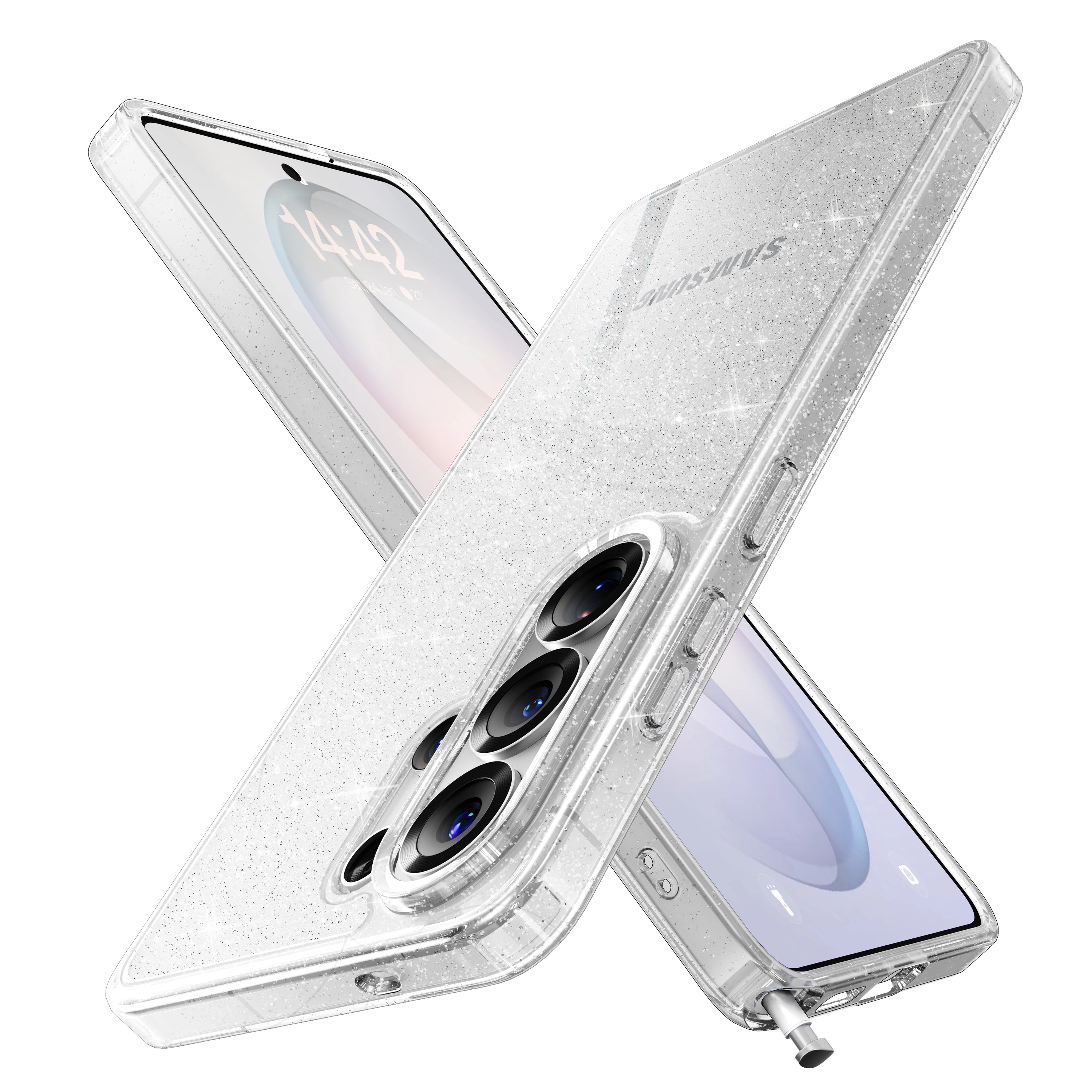 CASEKOO® クリスタルクリア ベーシックケース Samsung S26 Ultra用