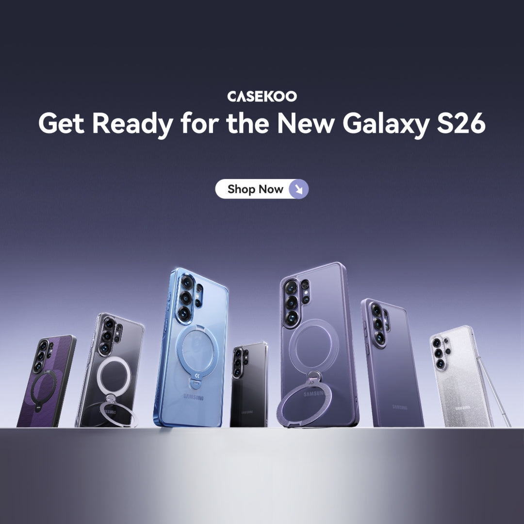 CASEKOO Creative iPhoneケース - 耐久性と機能性に優れたマジックスタンド