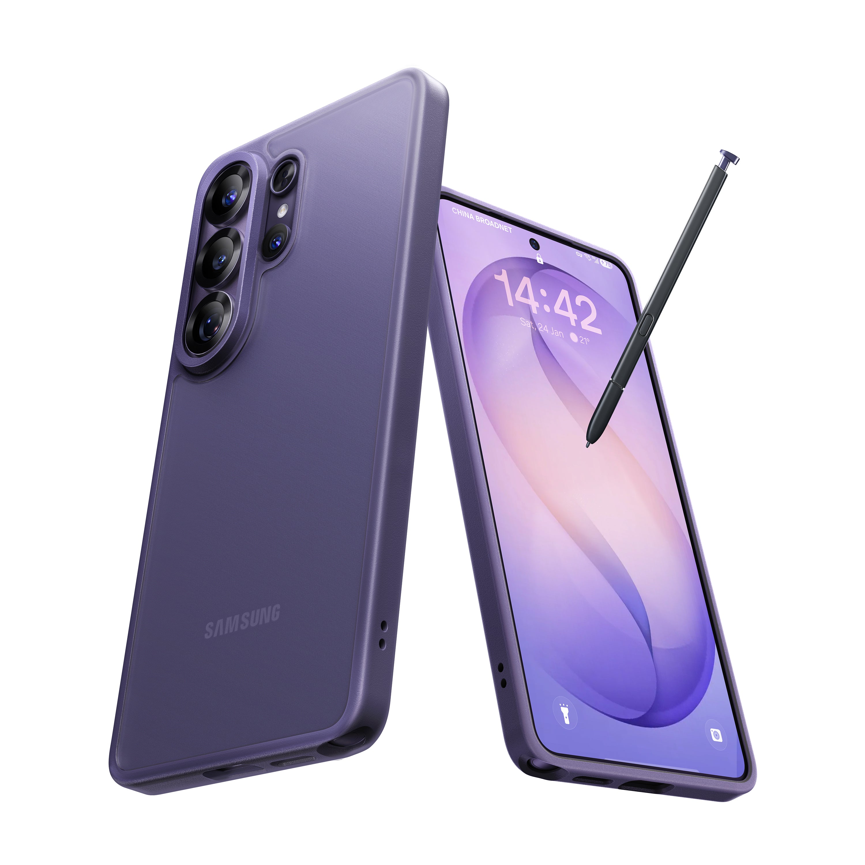 CASEKOO® マットベーシック Samsung S26 Ultra用 スマホケース