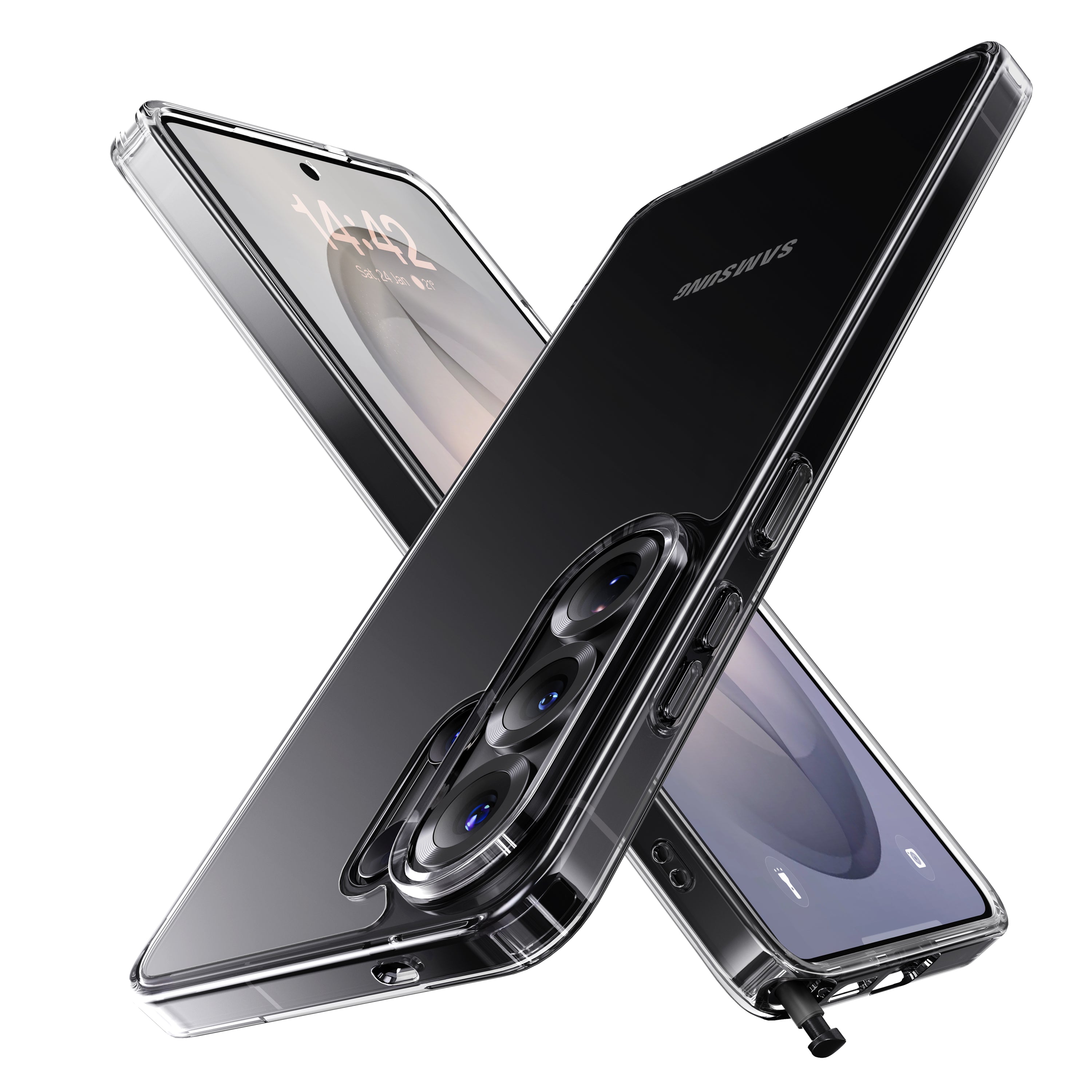 CASEKOO® クリスタルクリア ベーシックケース Samsung S26 Ultra用