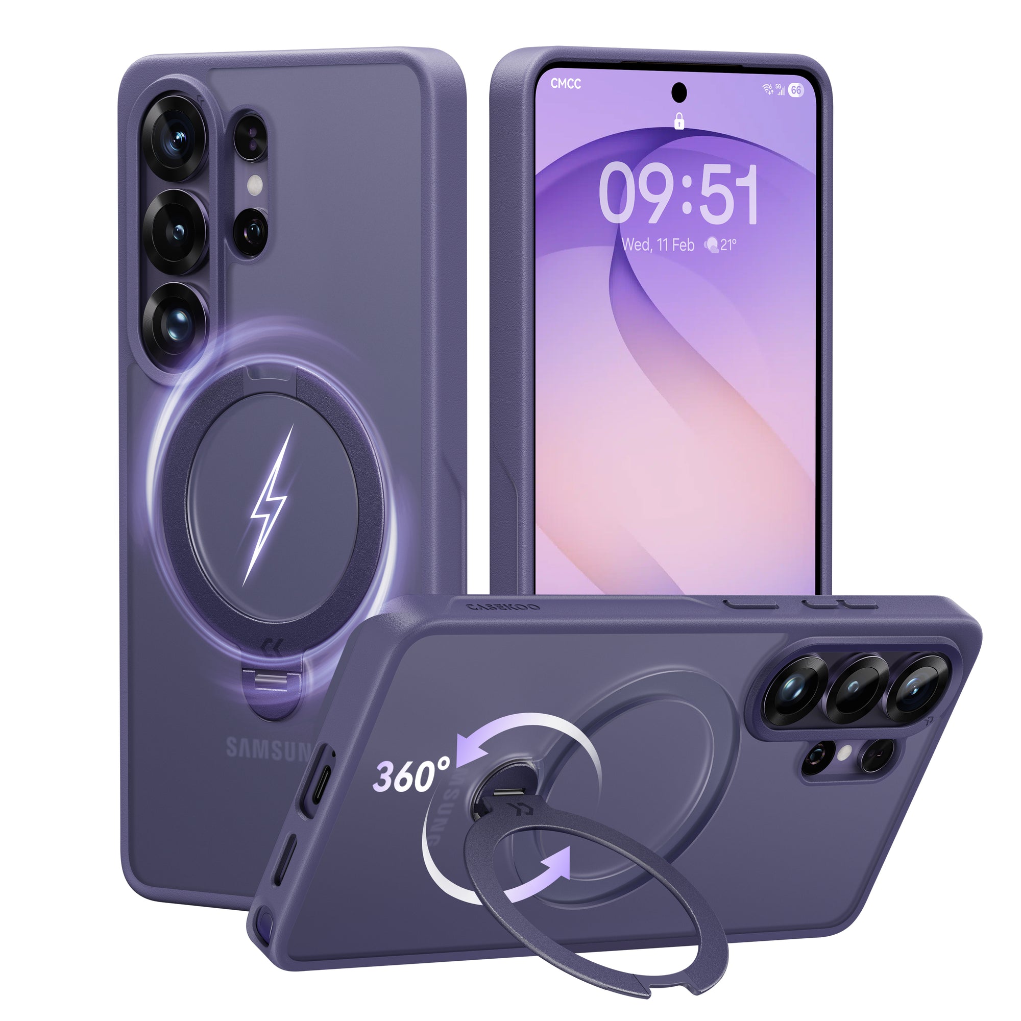 CASEKOO® Matte Magic Stand Pro Case for Samsung S26 Ultra