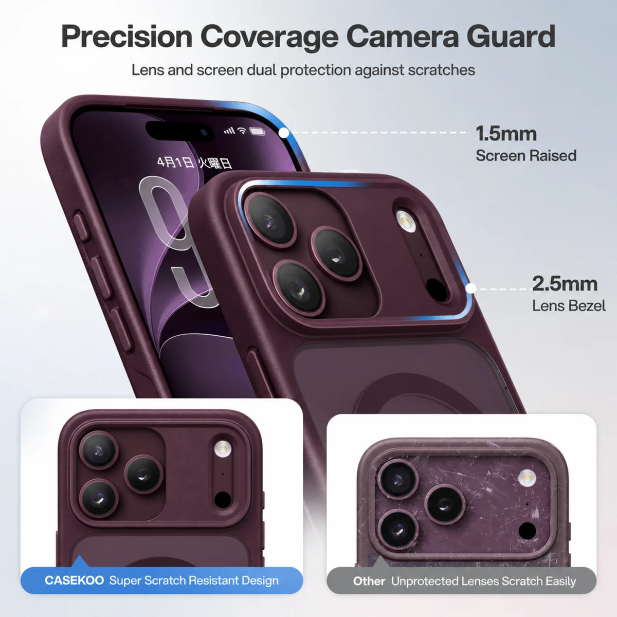 CASEKOO PureKOO Matte Magnetic Case