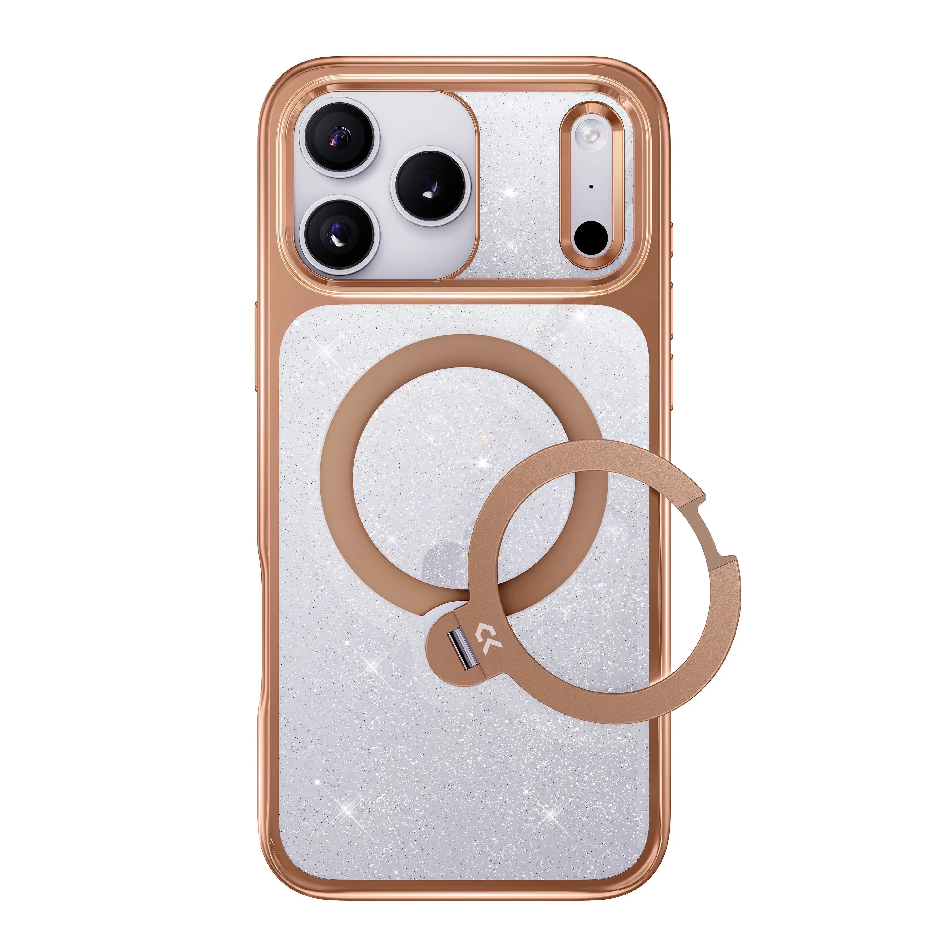 CASEKOO Titanium Glitter Magic Stand Pro Phone Case for iPhone series