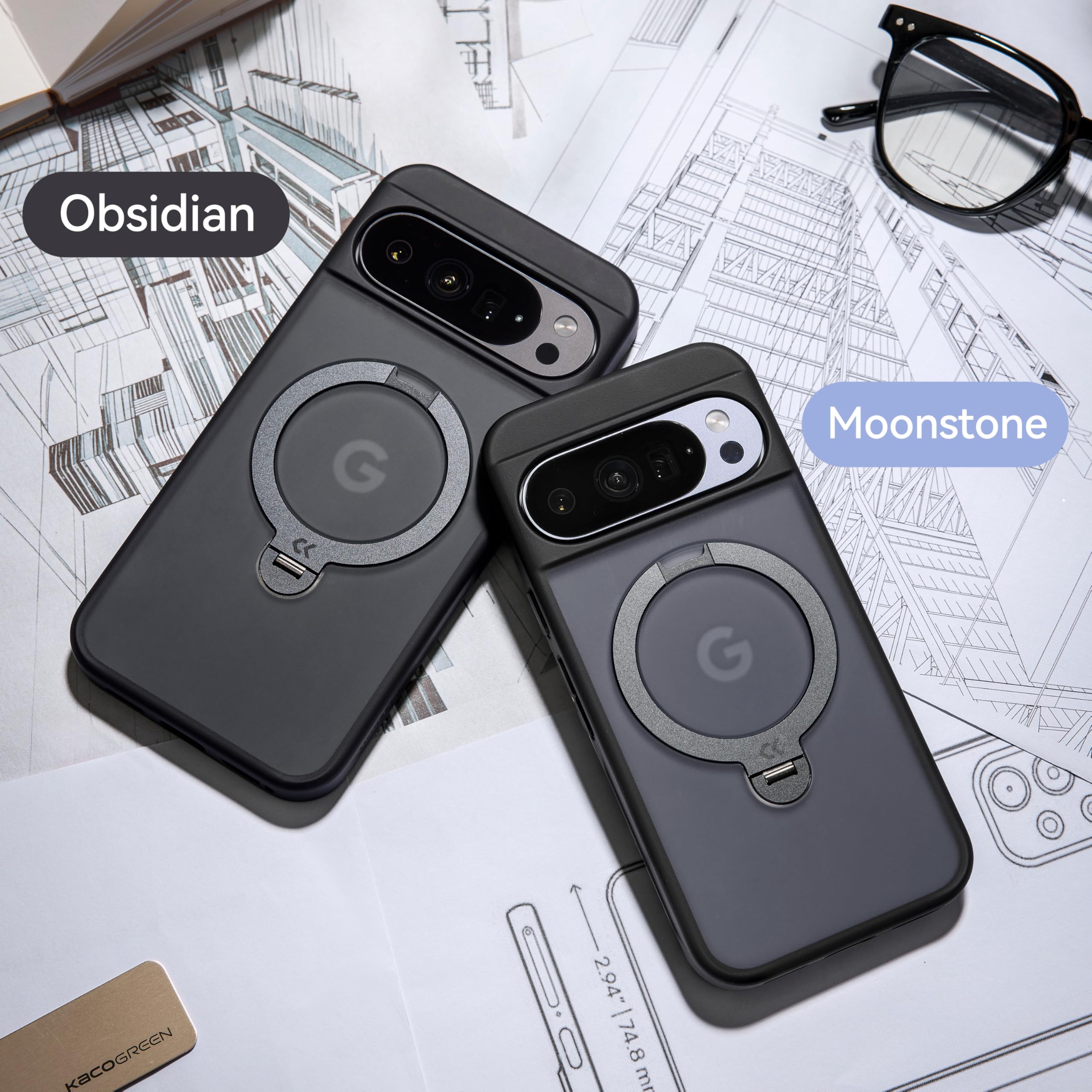 Matte Magic Stand Pro Case for Google Pixel 10 – Sleek Protection-CASEKOO