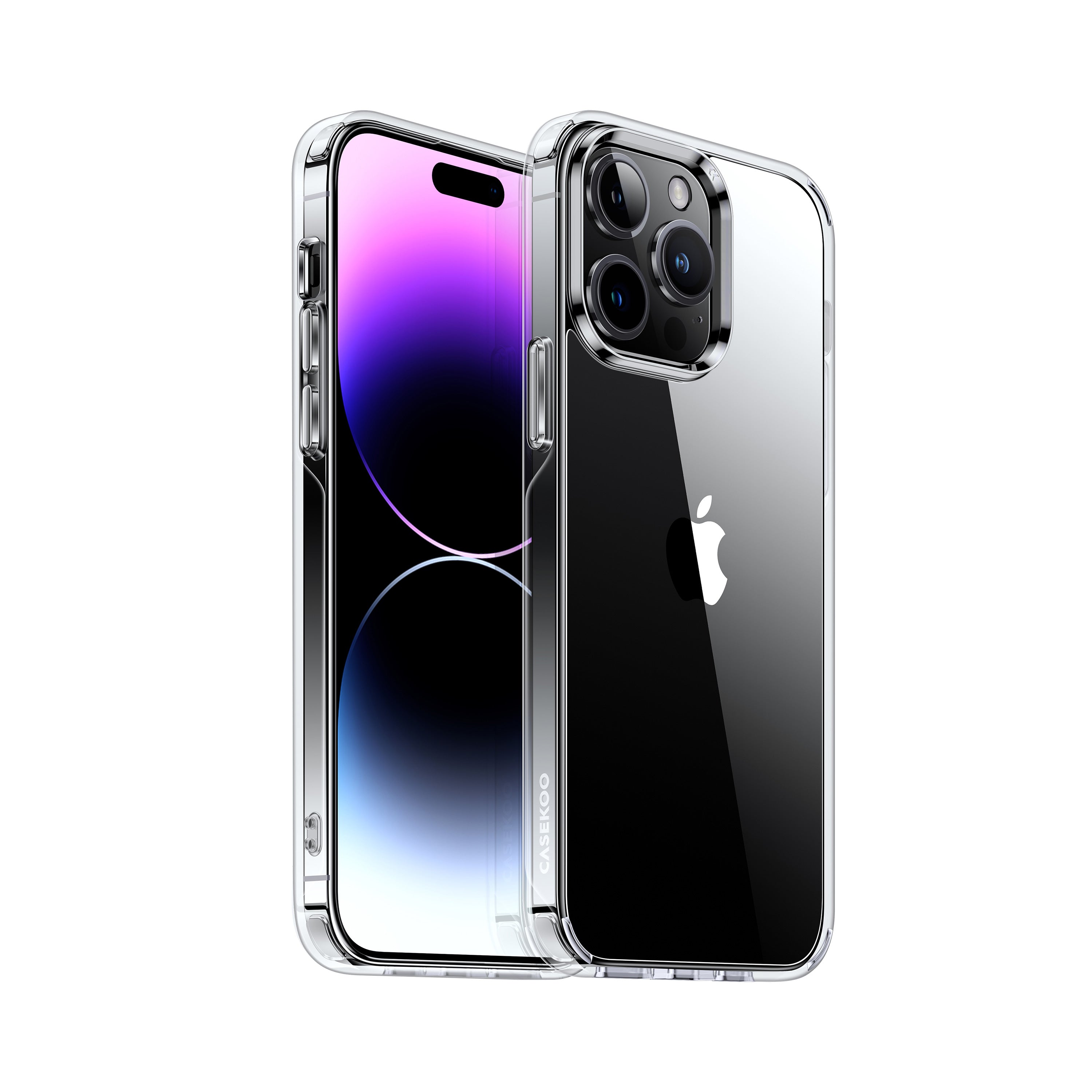 CASEKOO Clear Lock Series Cases for iPhone