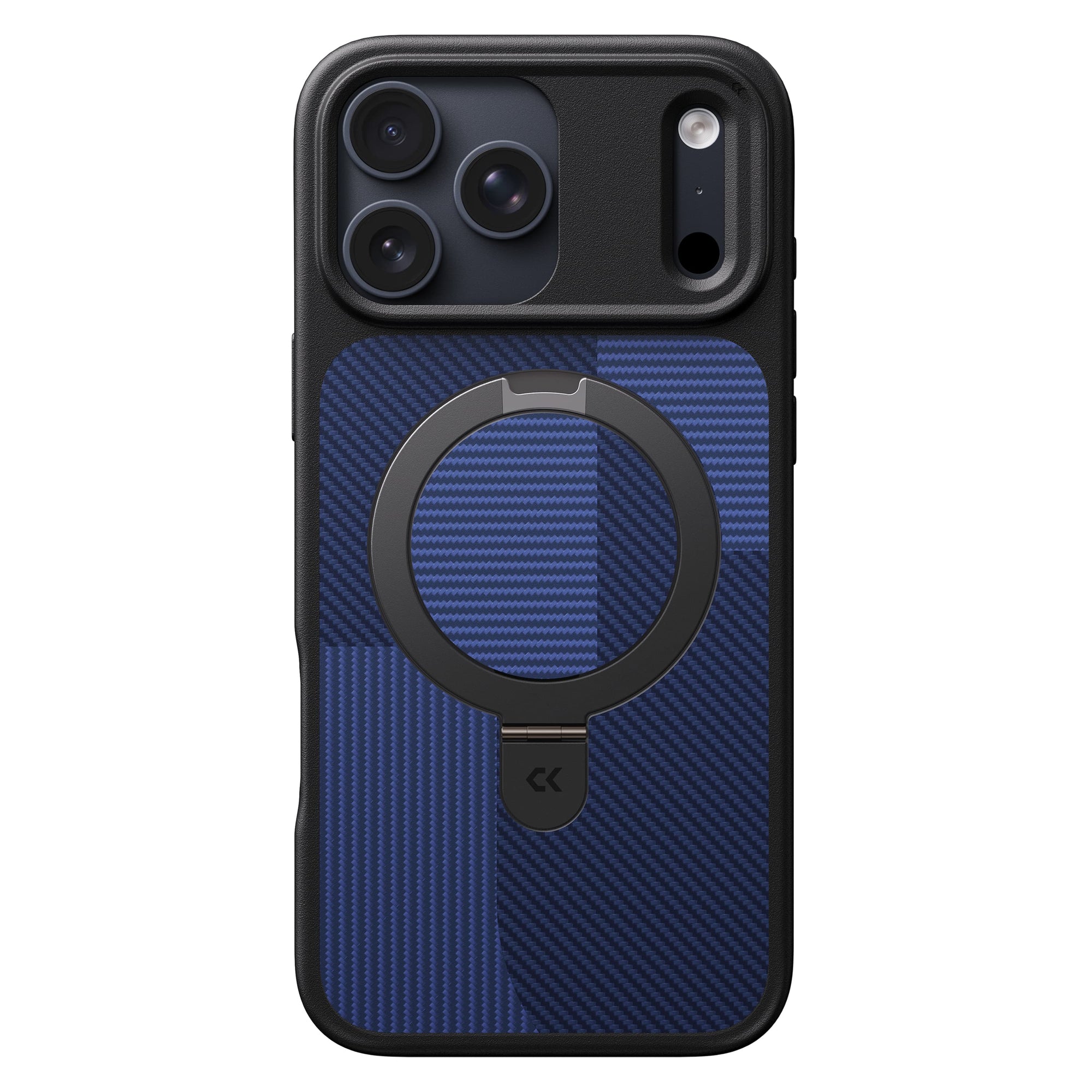 Matte Magic Stand Case for iPhone – Geometric Design-CASEKOO