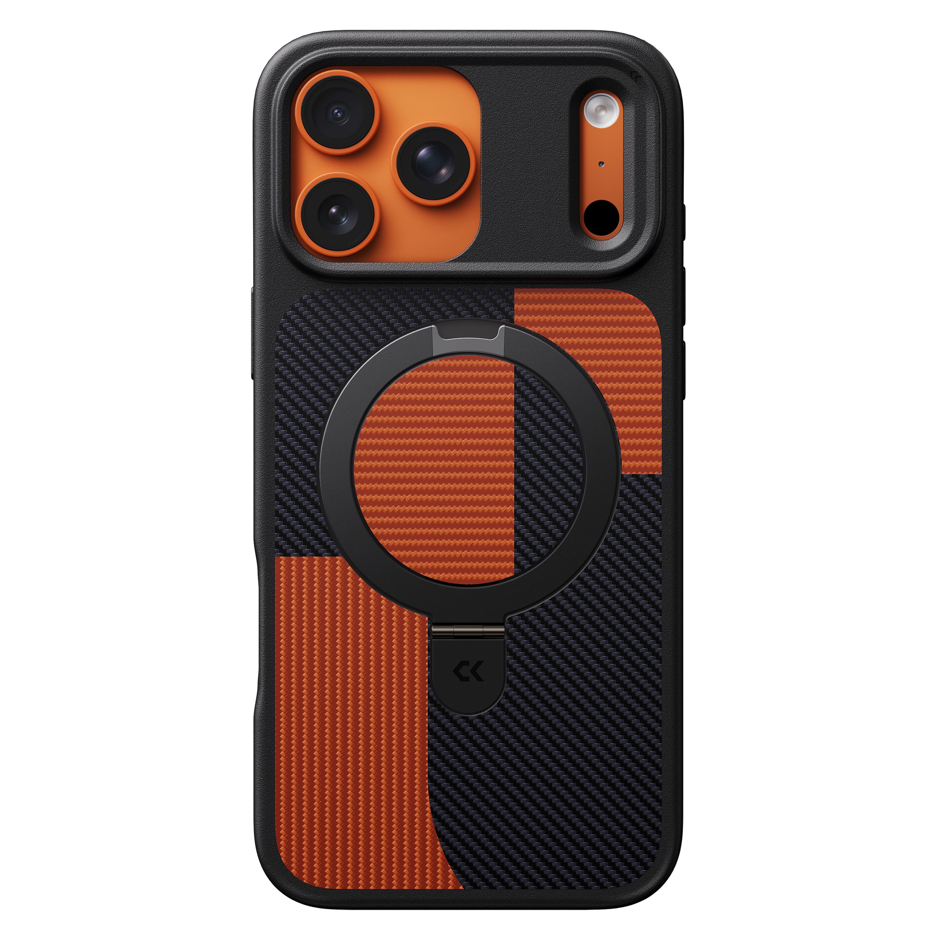 Matte Magic Stand Case for iPhone – Geometric Design-CASEKOO