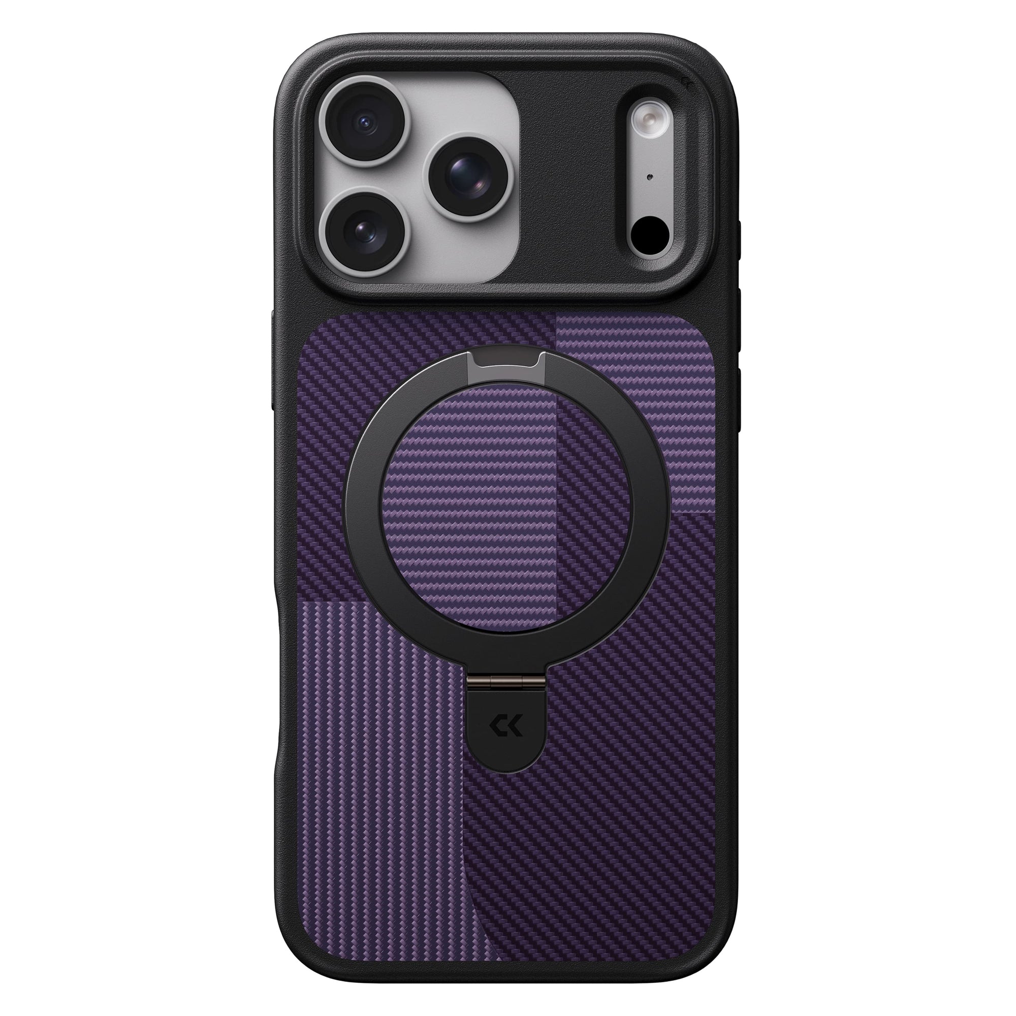 Matte Magic Stand Case for iPhone – Geometric Design-CASEKOO