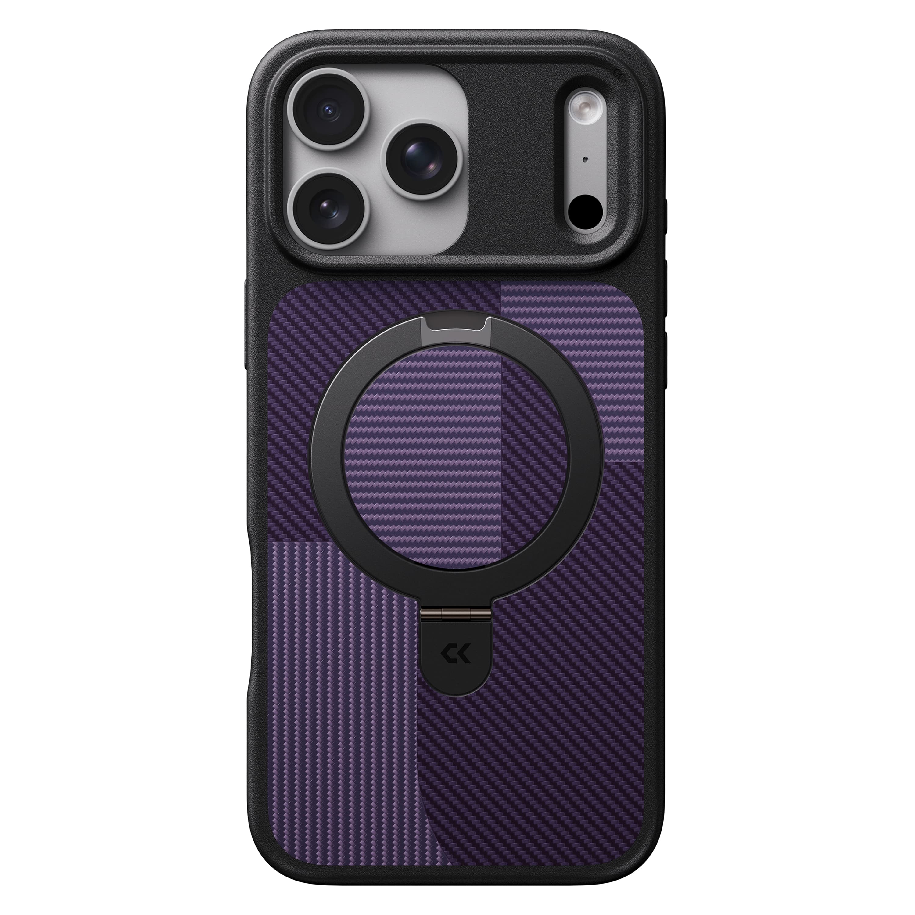 Matte Magic Stand Case for iPhone – Geometric Design-CASEKOO