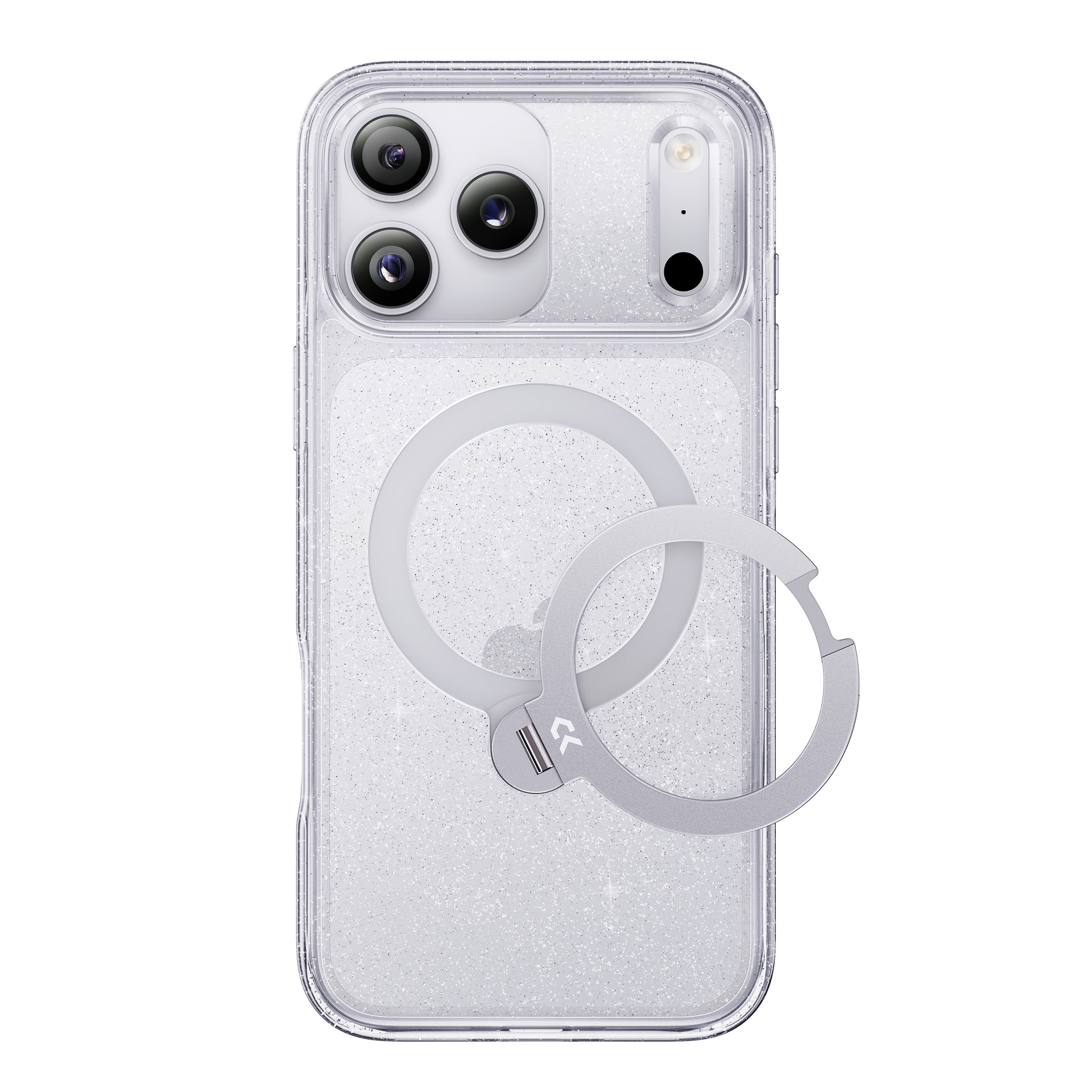 CASEKOO StandKOO Halo Glitter Clear single case