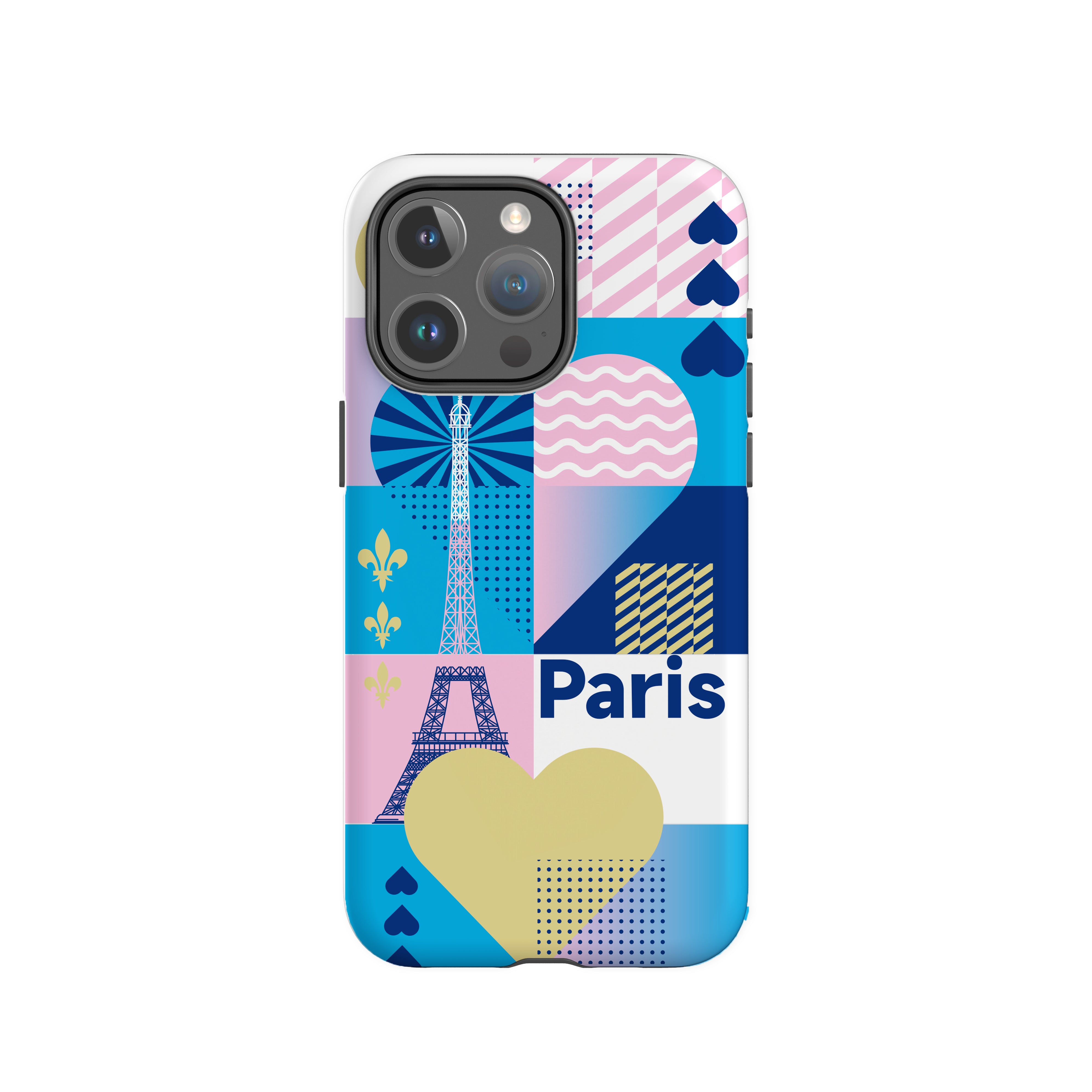 CASEKOO City シリーズ iPhone ケース - パリ