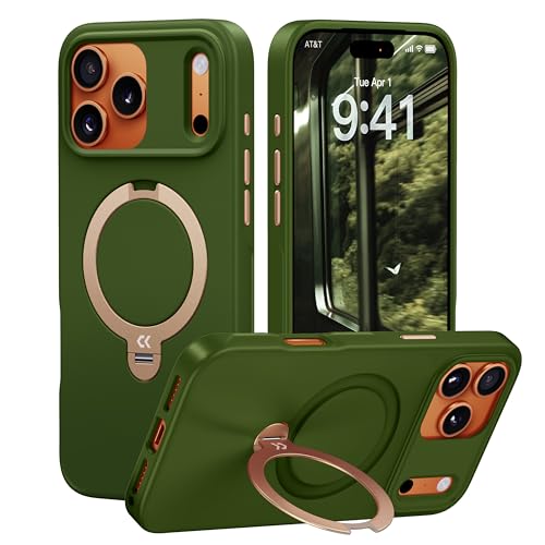 Matte Magic Stand Pro Case – Contrast Color Design-CASEKOO