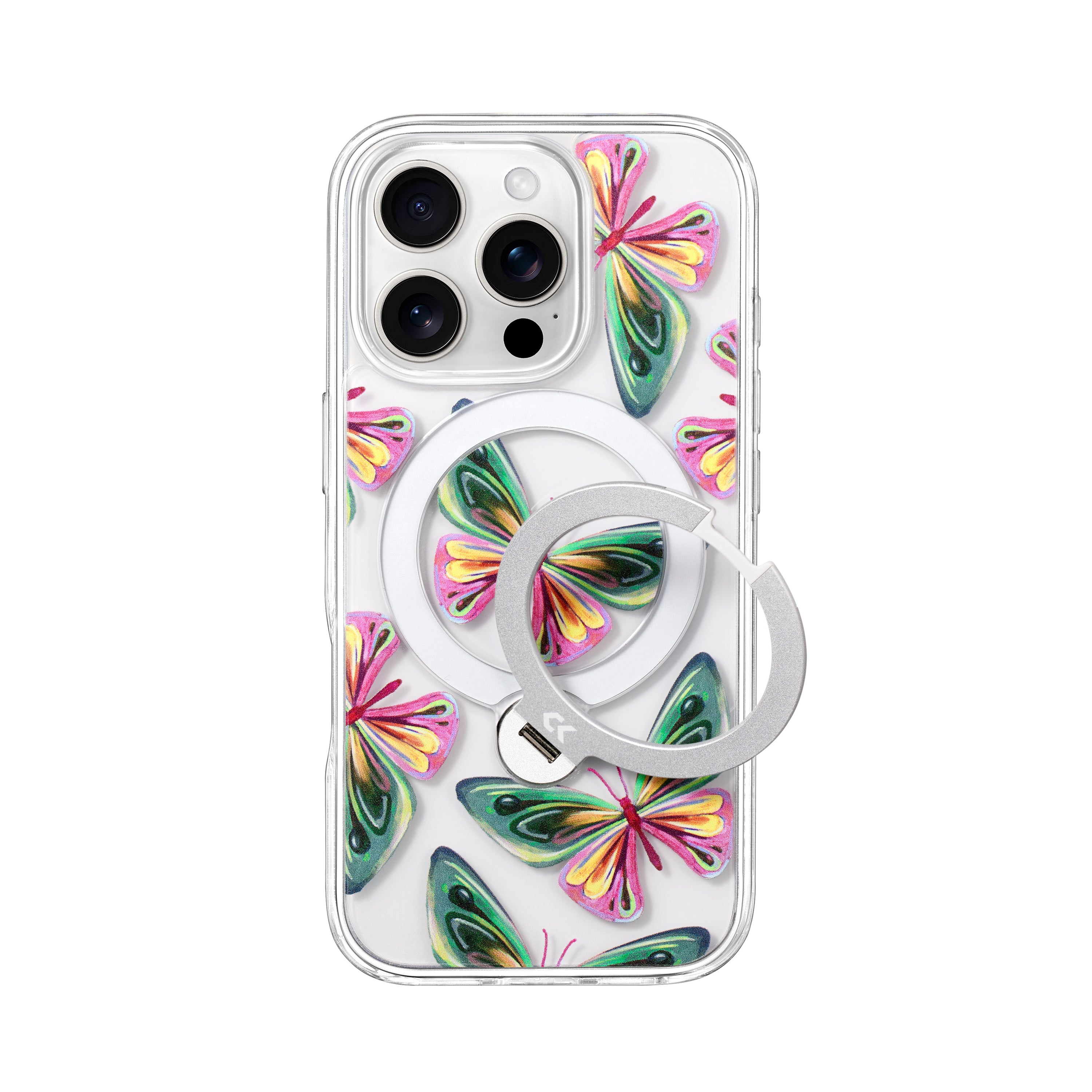 Psychedelic Butterfly Magic Stand Pro Case for iPhone