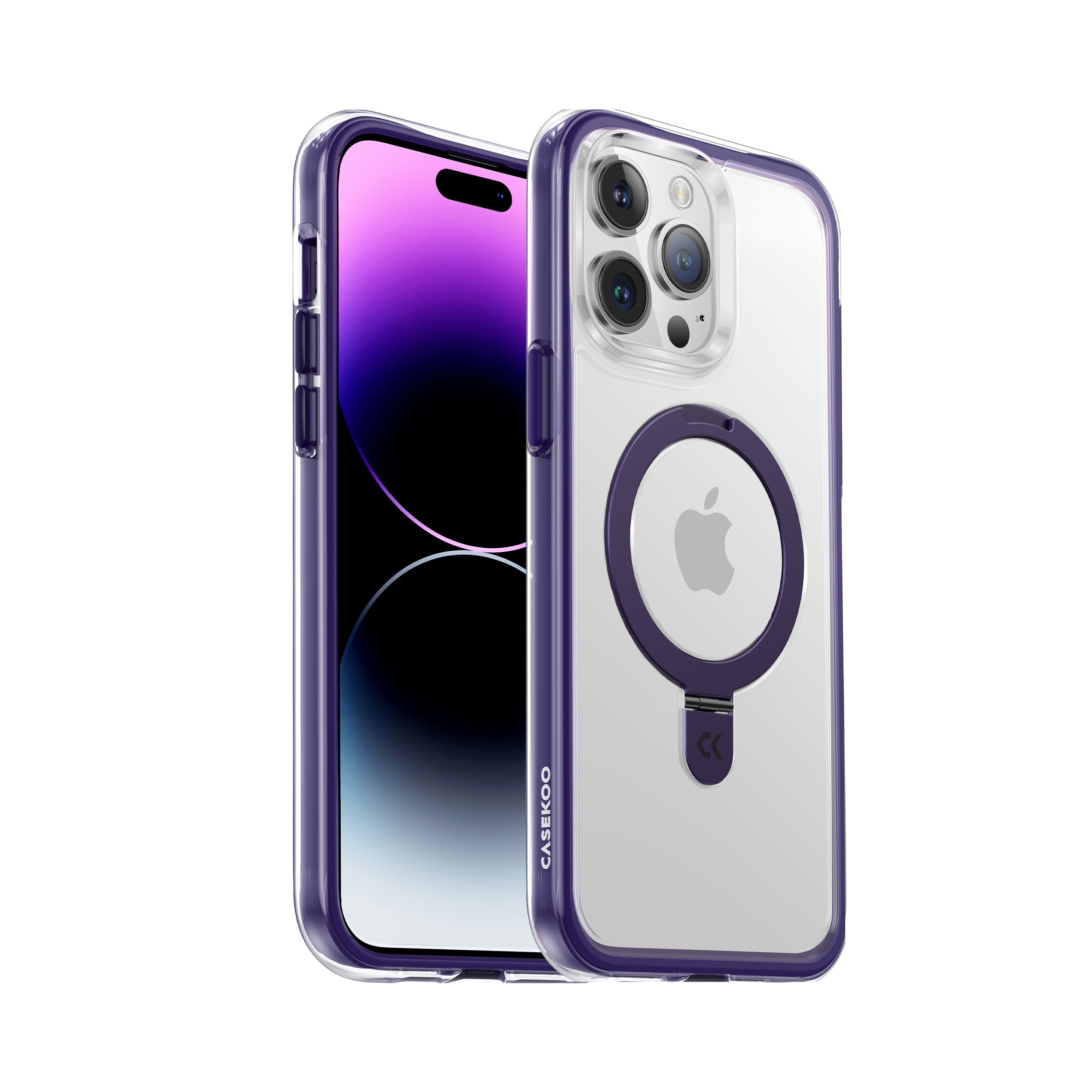 CASEKOO iPhone Air Bumper Shockproof Phone Case purple