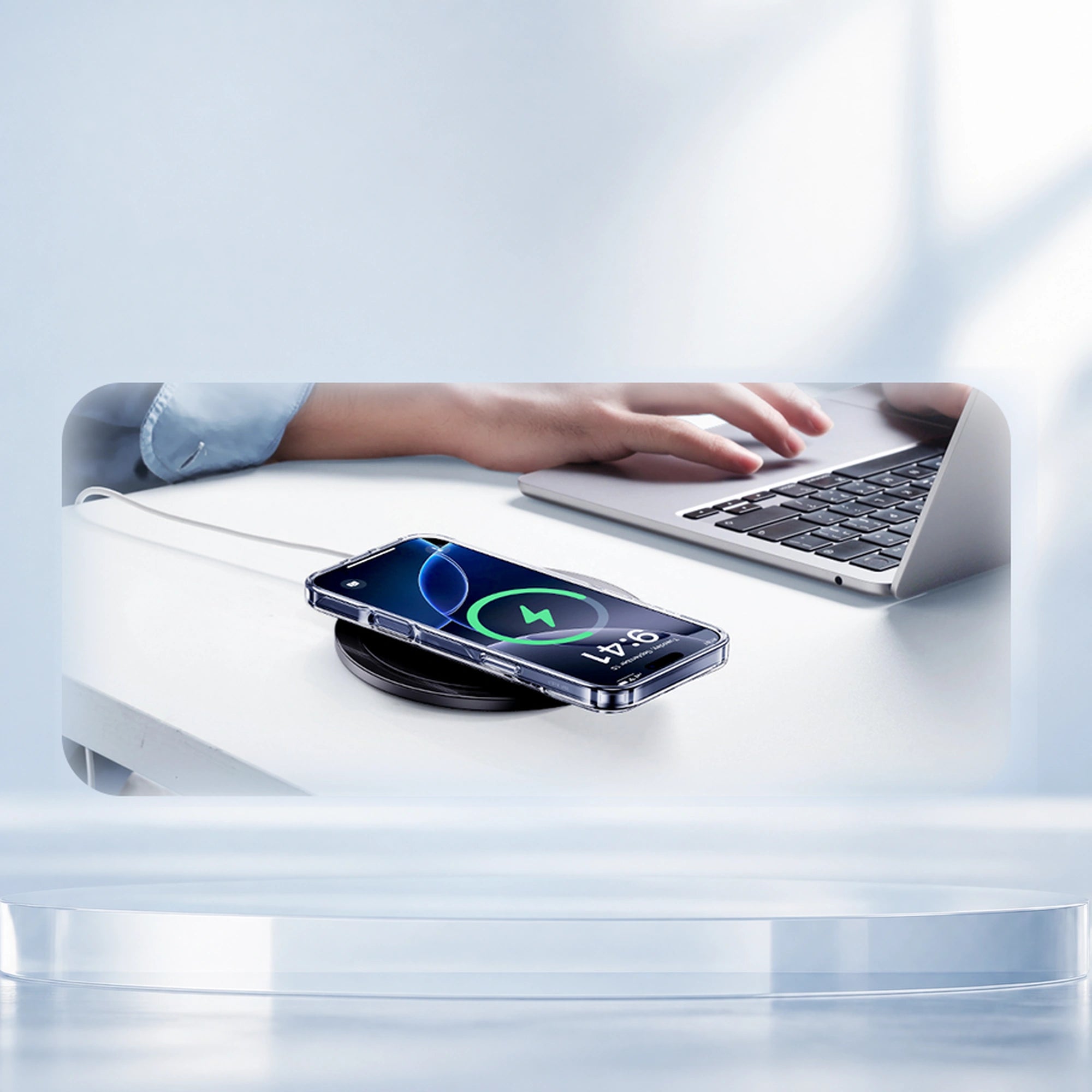 Charge without taking it off.