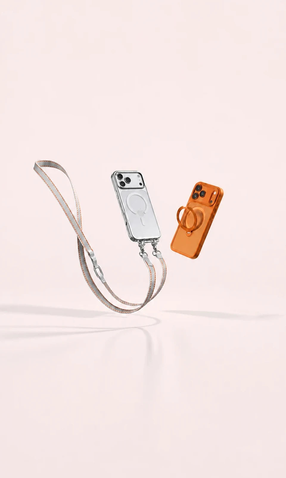 CASEKOO Hands-Free Duo with complete lanyard and two phone cases fully visible
