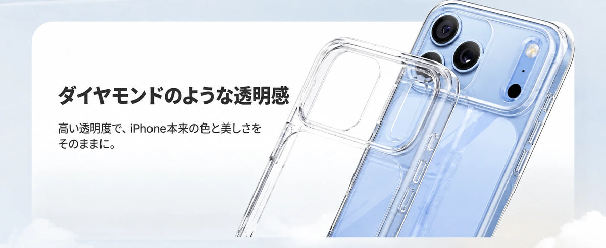 CASEKOO PureKOO Crystal Clear case: Clear case. Original iPhone color.