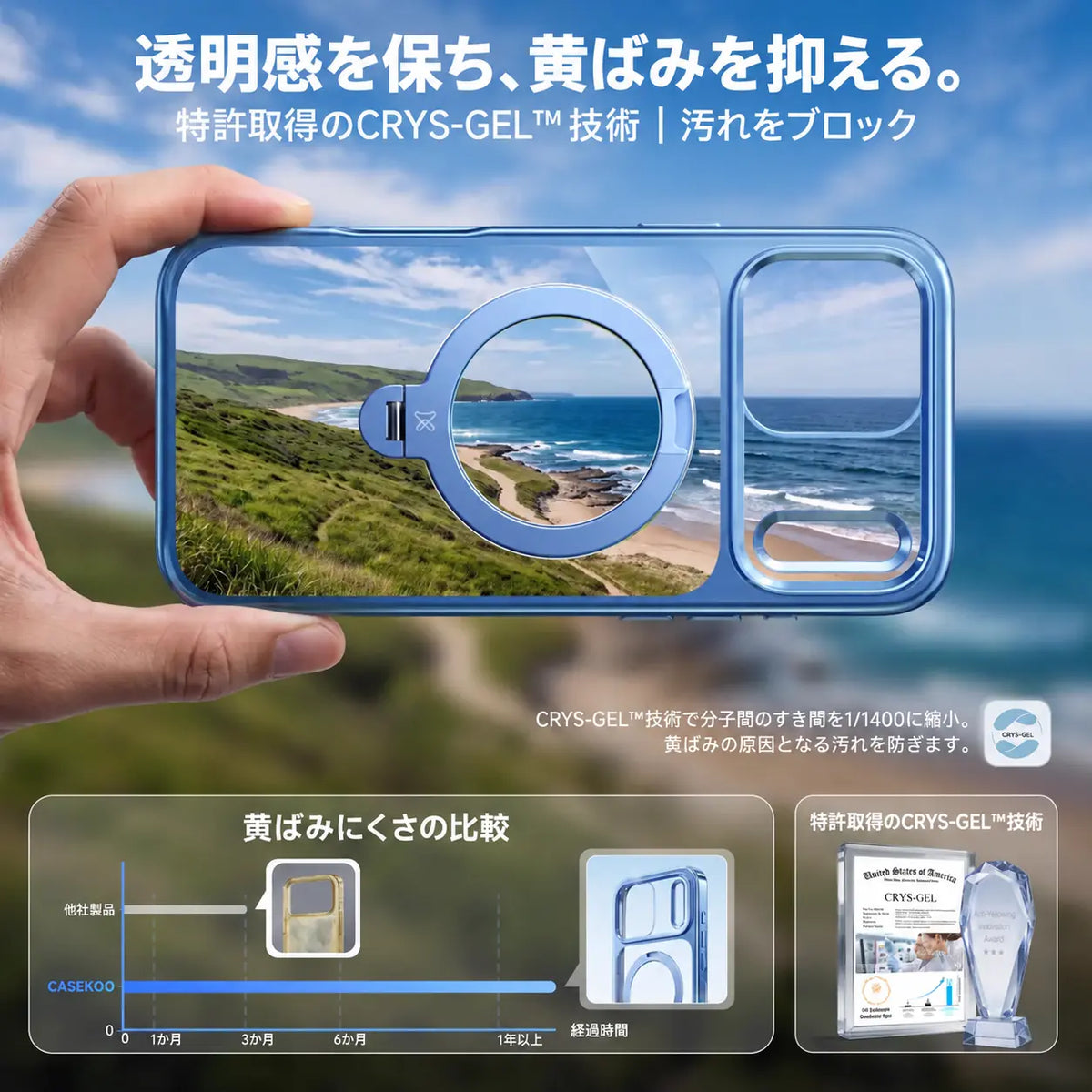 CASEKOO 商品機能のご紹介（日本語）