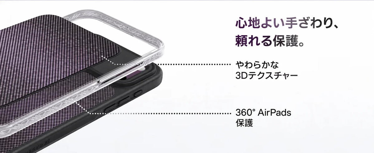 3D texture textured magnetic case