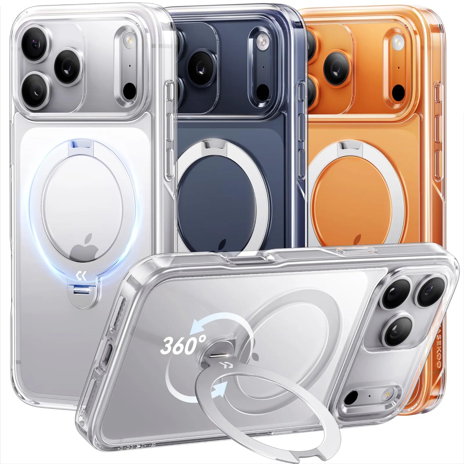 CASEKOO StandKOO Halo Titanium Case